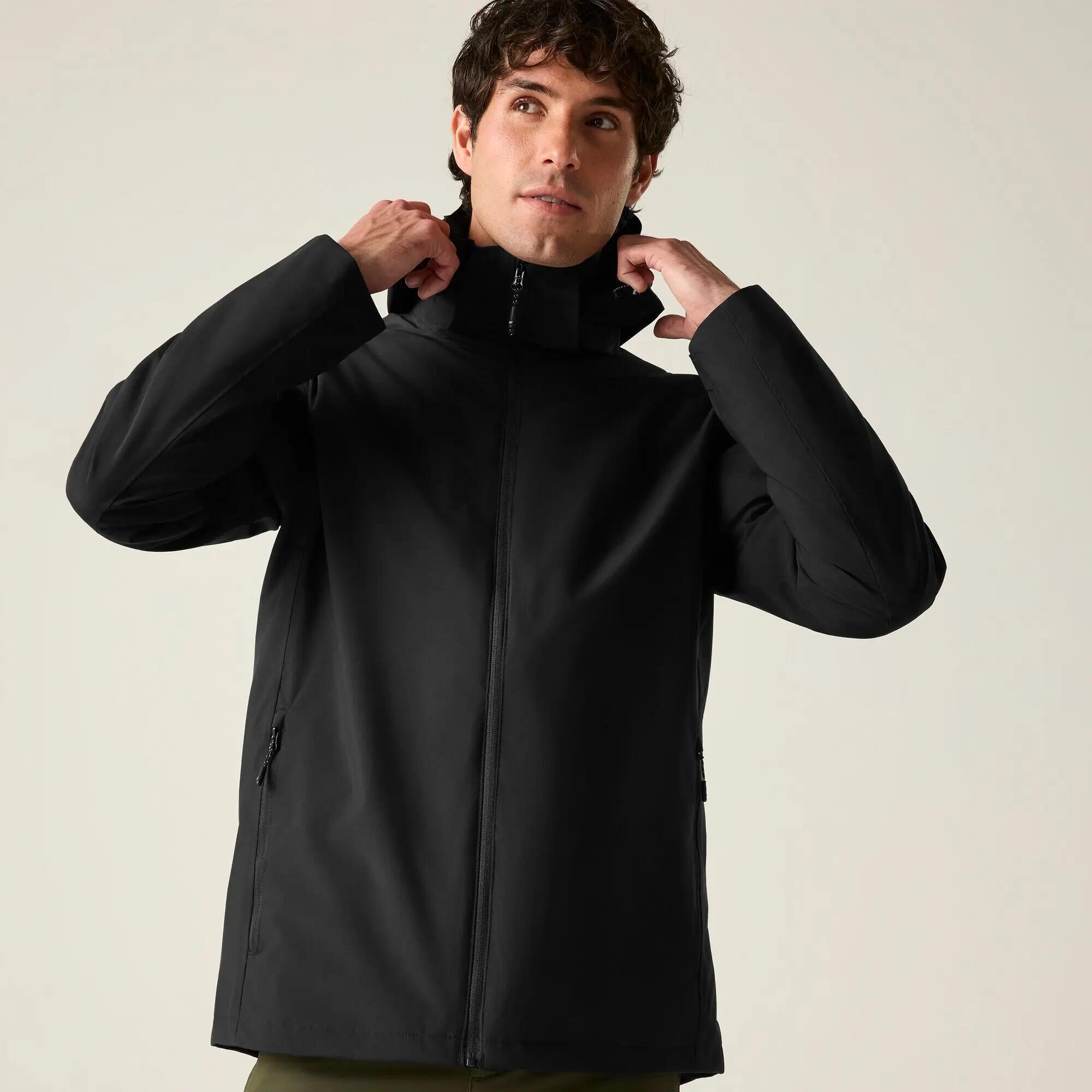 Chaqueta impermeable y transpirable 3 en 1 Coriver para hombre 8/15