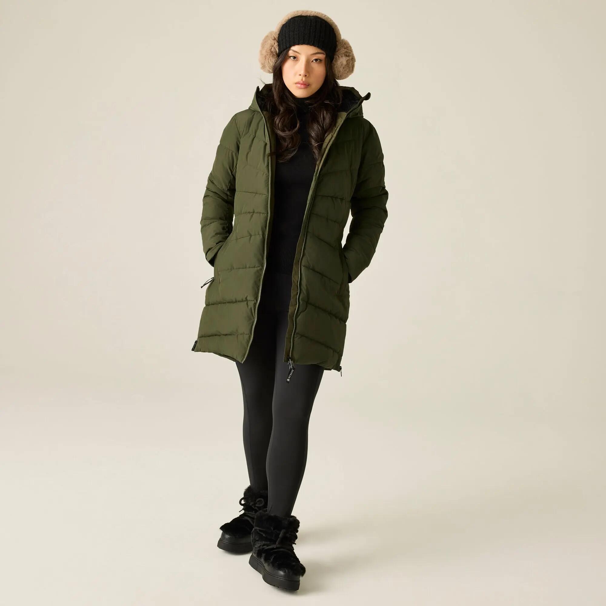 Chaqueta acolchada de mujer Glacier Longline 3/14