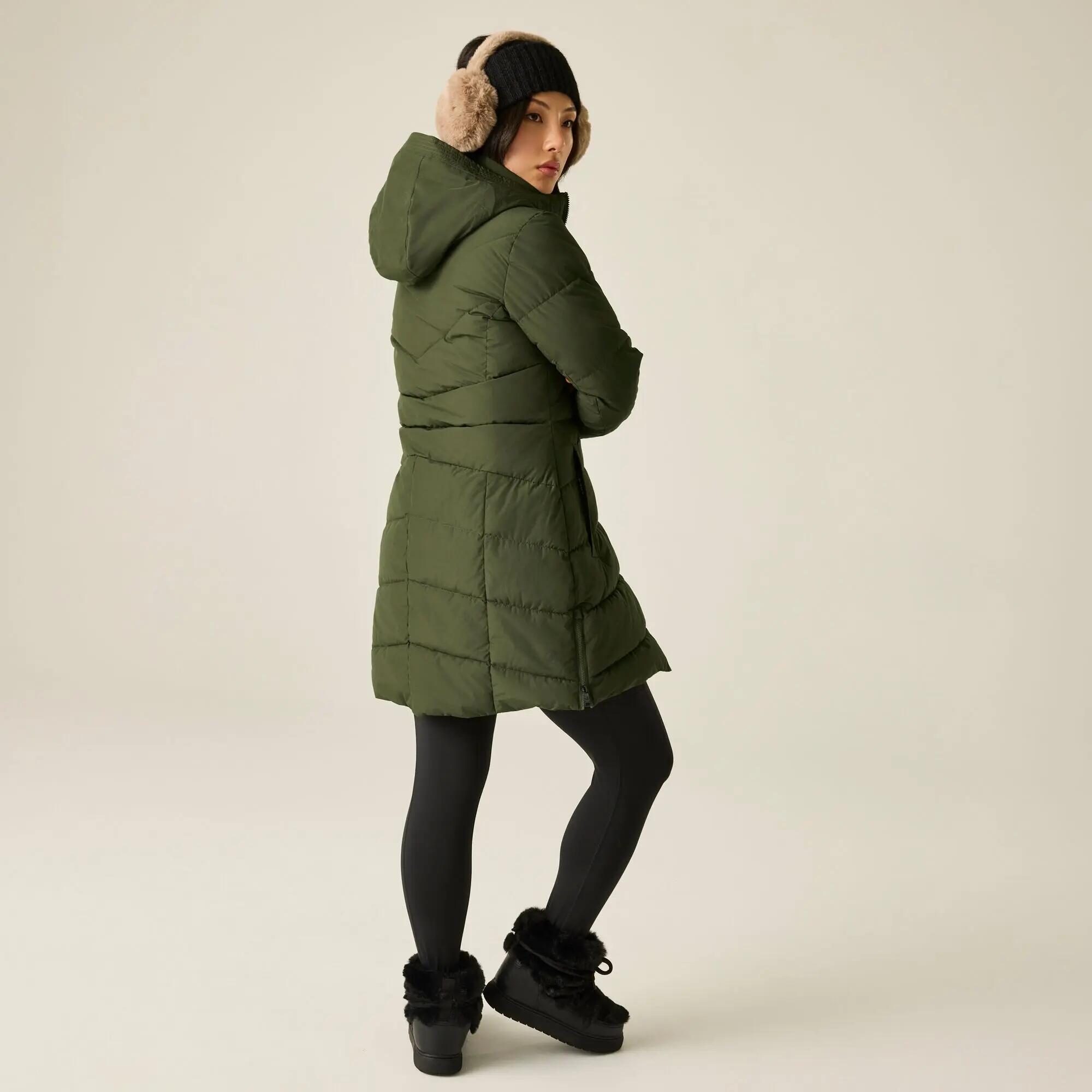 Chaqueta acolchada de mujer Glacier Longline 2/14