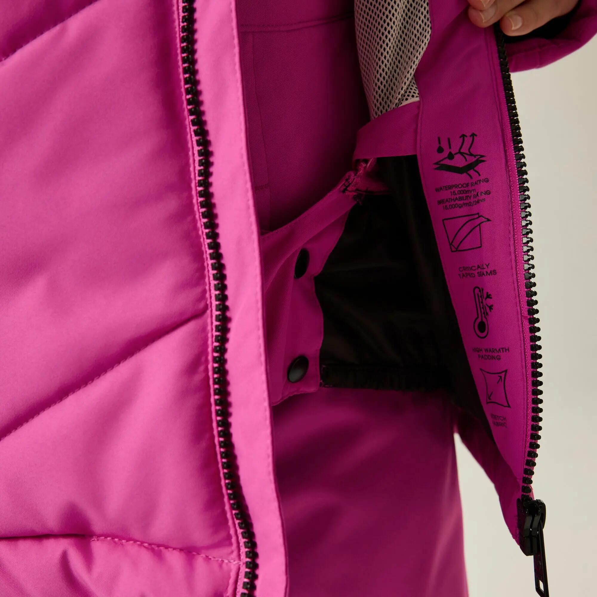Chaqueta de esquí Glacier femenina 6/15