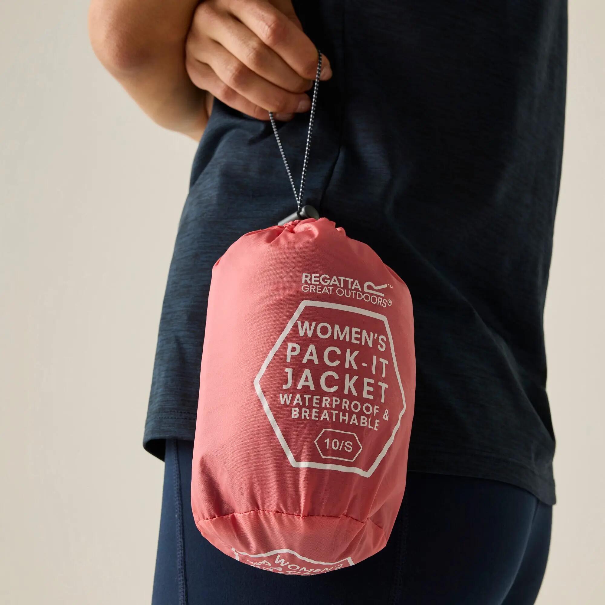 Regenjacke für Damen Regatta Pack-It III 6/11