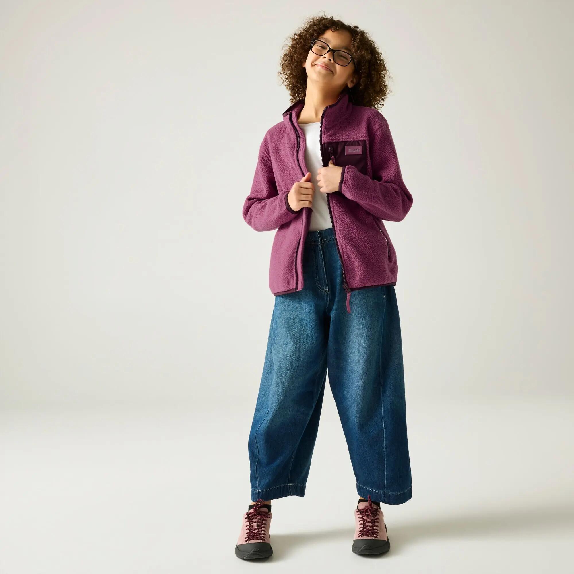 Kids Frankie Warm Full Zip Fleece 3/10