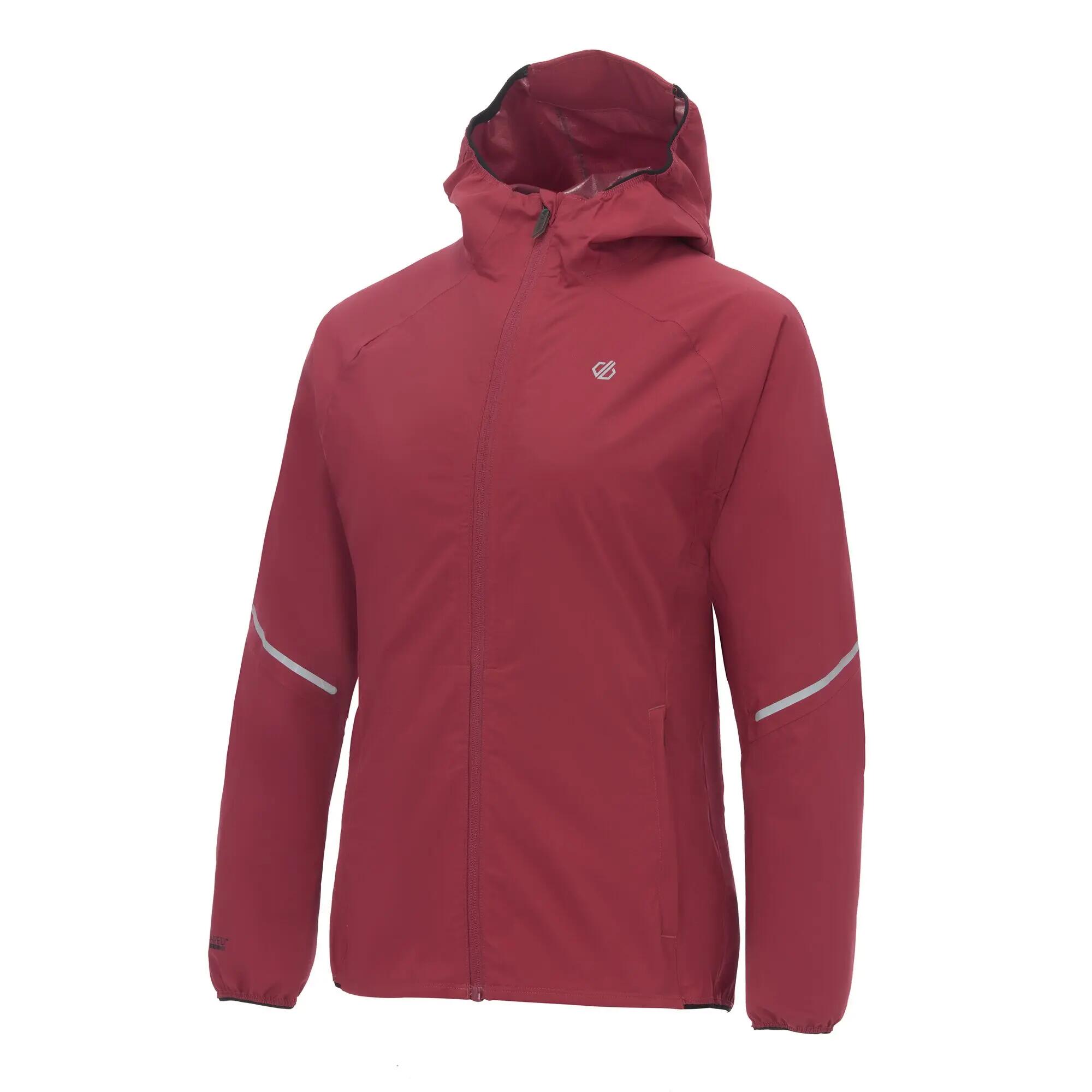 Chaqueta impermeable ultraligera con capucha para senderismo para mujer 11/12