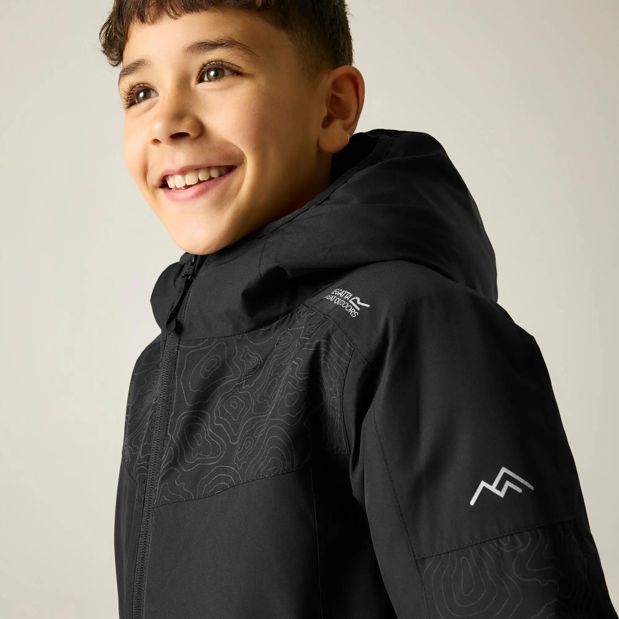 Giacca isolante impermeabile riflettente Illuma per bambini 6/13