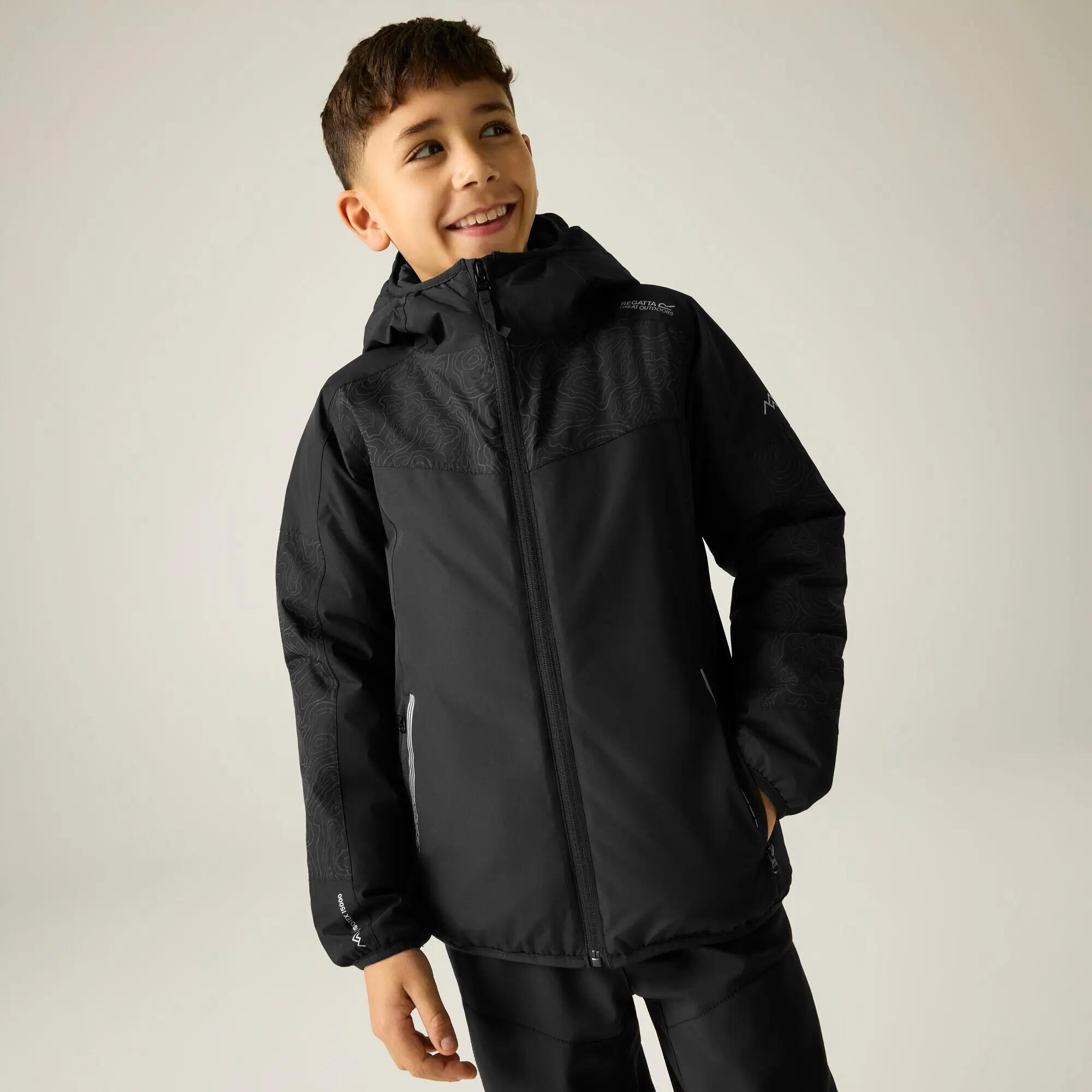 Giacca isolante impermeabile riflettente Illuma per bambini 5/13