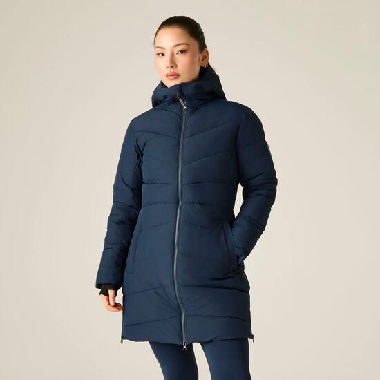Damen Glacier Longline gepolsterte Jacke