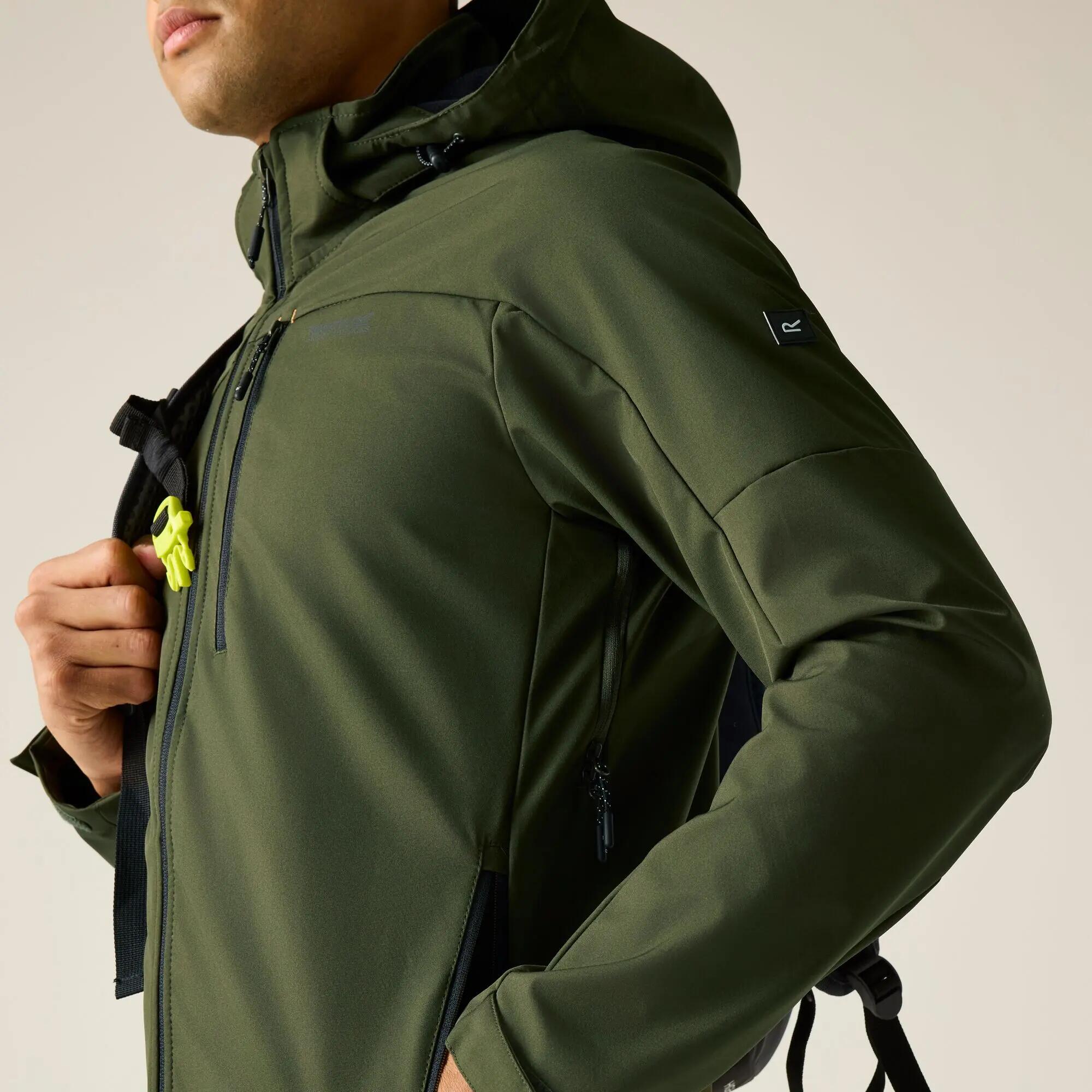 Arana Herren-Softshelljacke mit Kapuze, wasserdicht 6/9