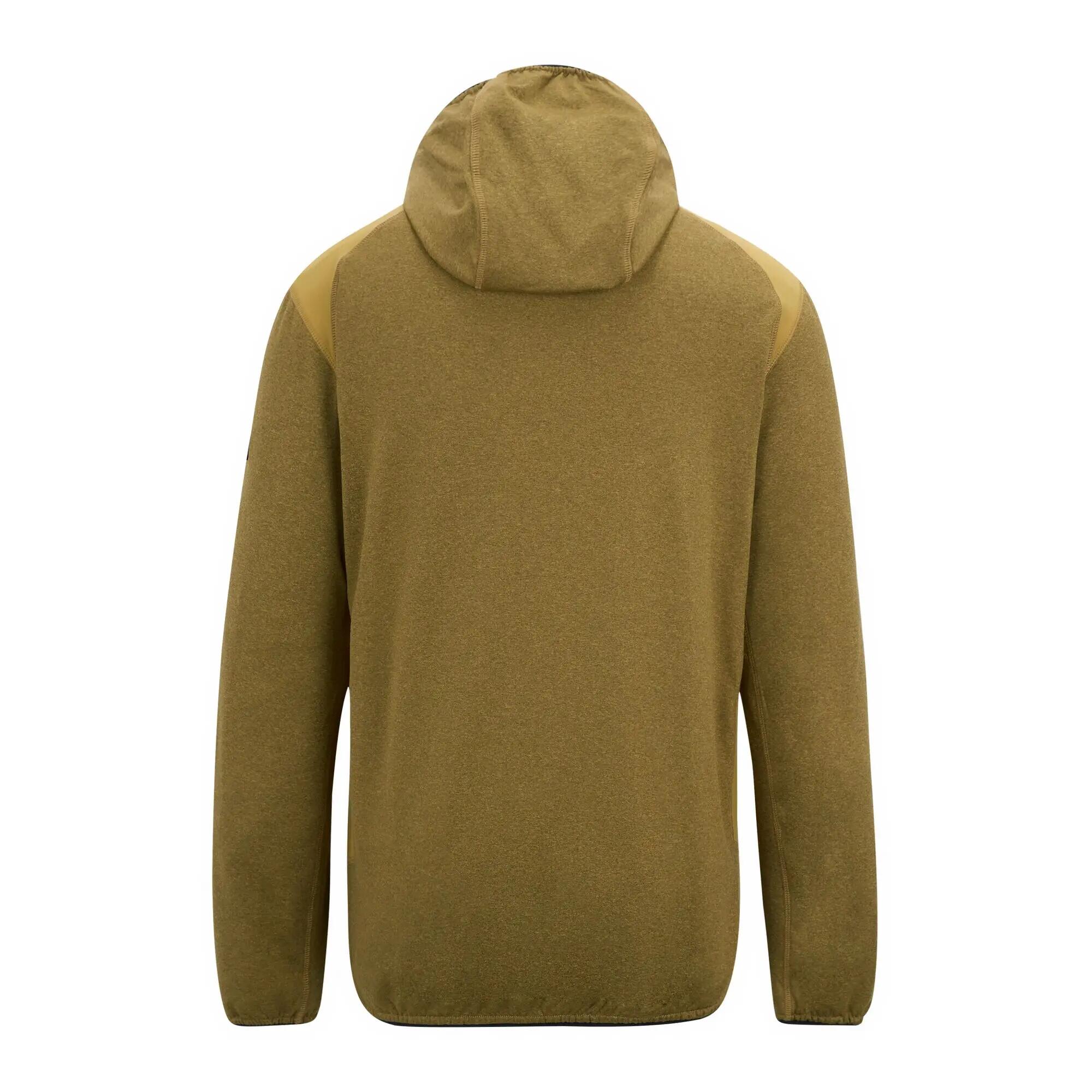Herren Finchdale Marl Kapuzen-Midlayer mit durchgehendem Reißverschluss 8/9