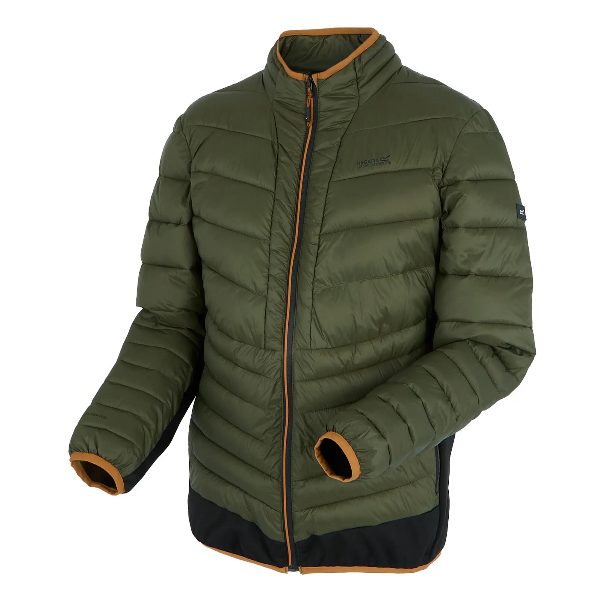 Chaqueta acolchada, aislante e híbrida Leedre para hombre 9/9