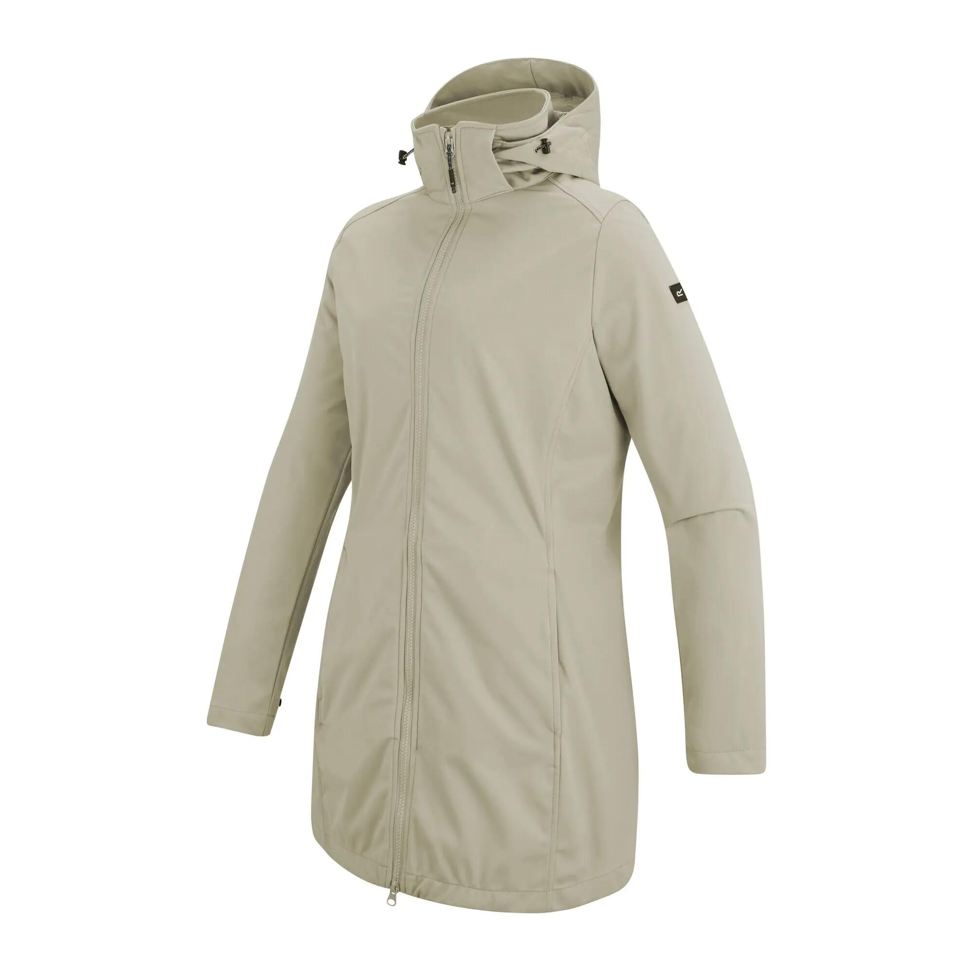 Chaqueta softshell larga con capucha y repelente al agua Carisbrooke para mujer 9/9