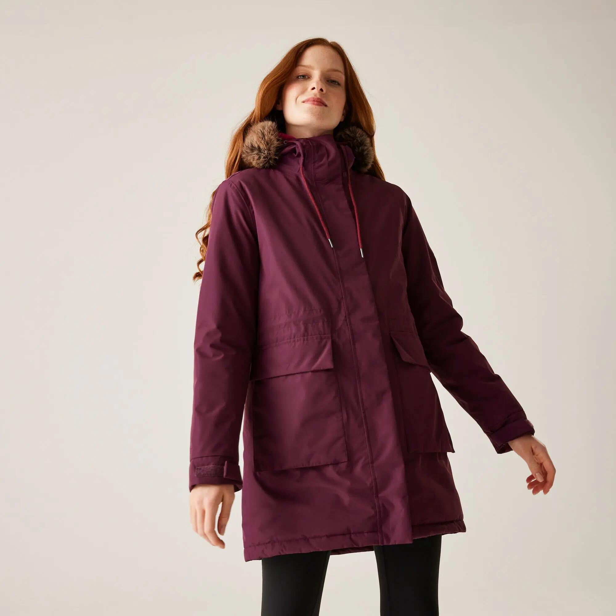 Women's waterproof parka with hood Regatta Sabinka 8/15