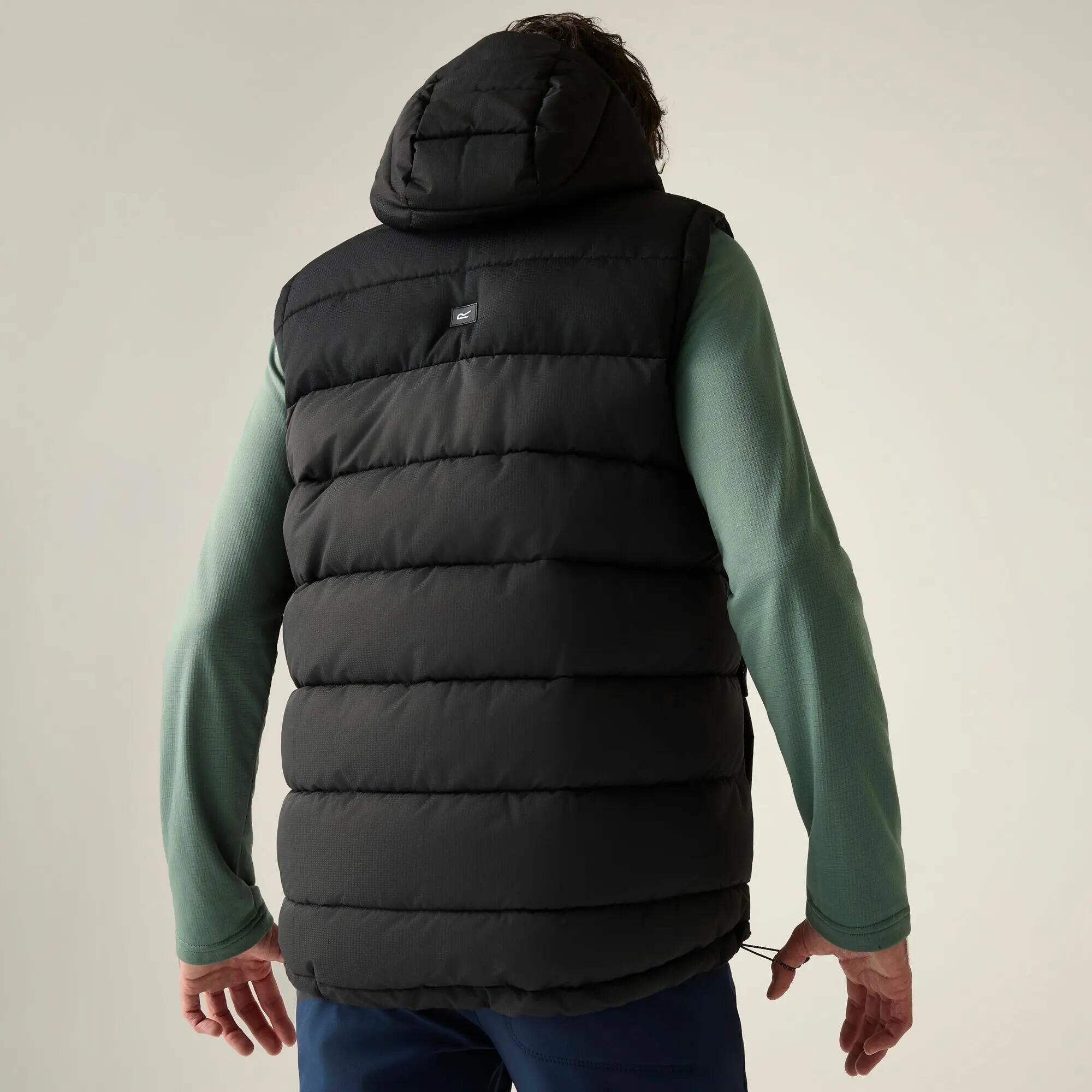 Gilet imbottito da uomo Aldthorn con struttura a baffi 6/15