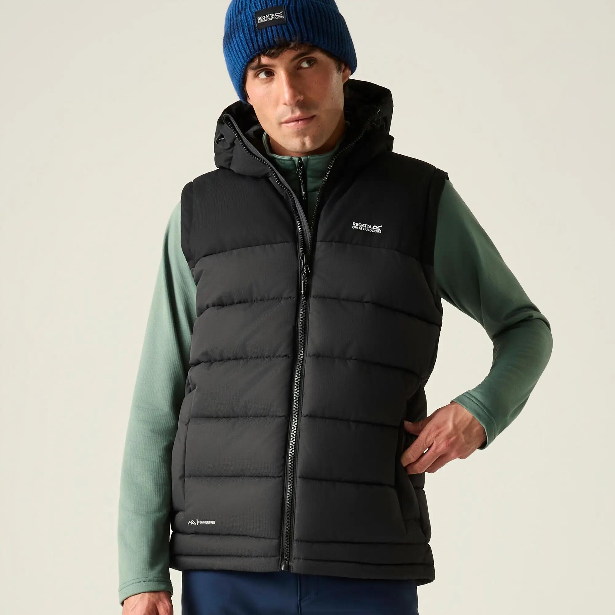 Gilet imbottito da uomo Aldthorn con struttura a baffi 13/15