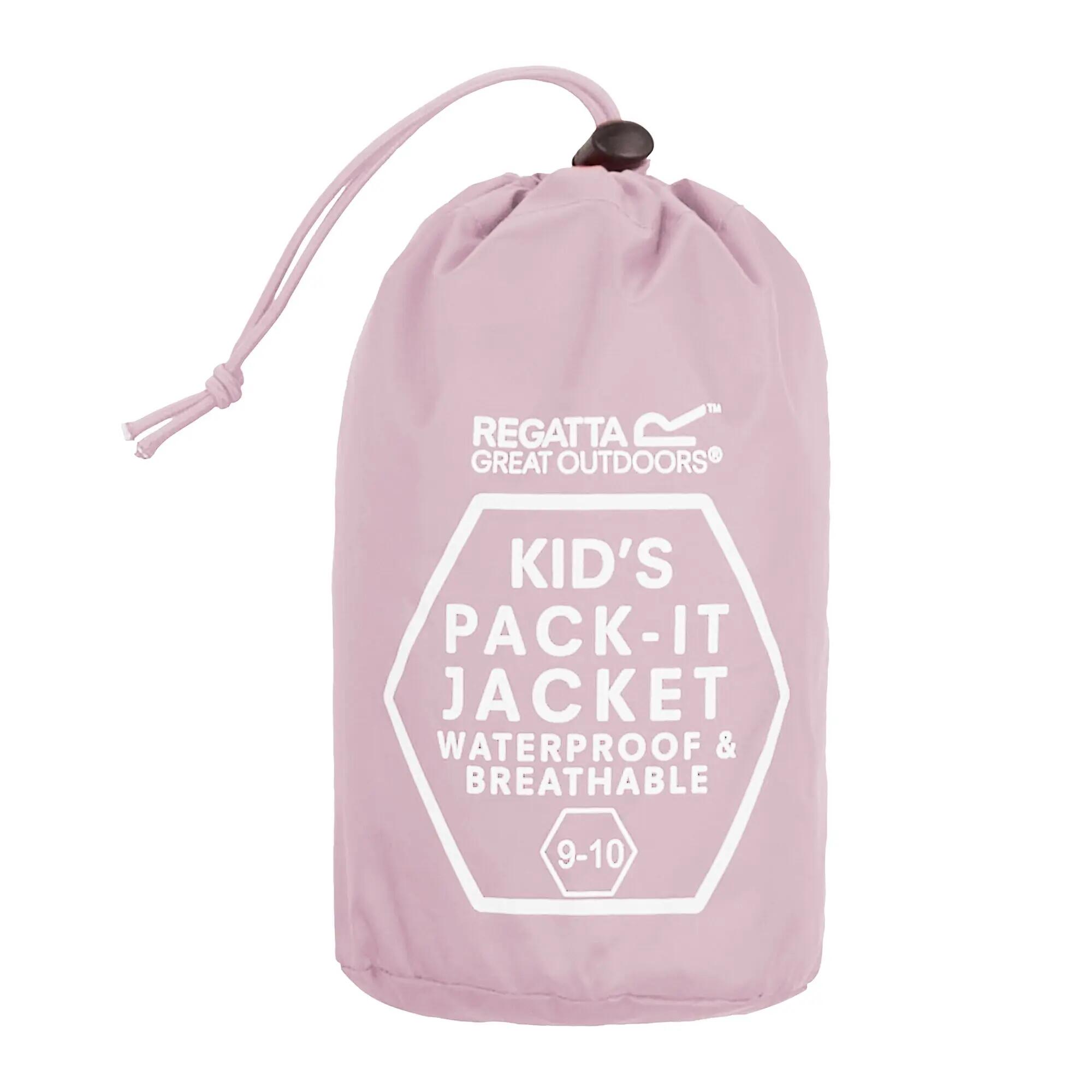 Wasserabweisende Jacke Kind Regatta Pack It III 13/15