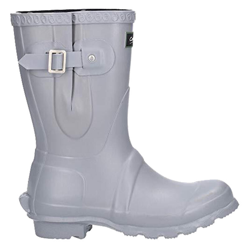 Womens/Ladies Windsor Short Waterproof Pull On Wellington Boots (Slate)