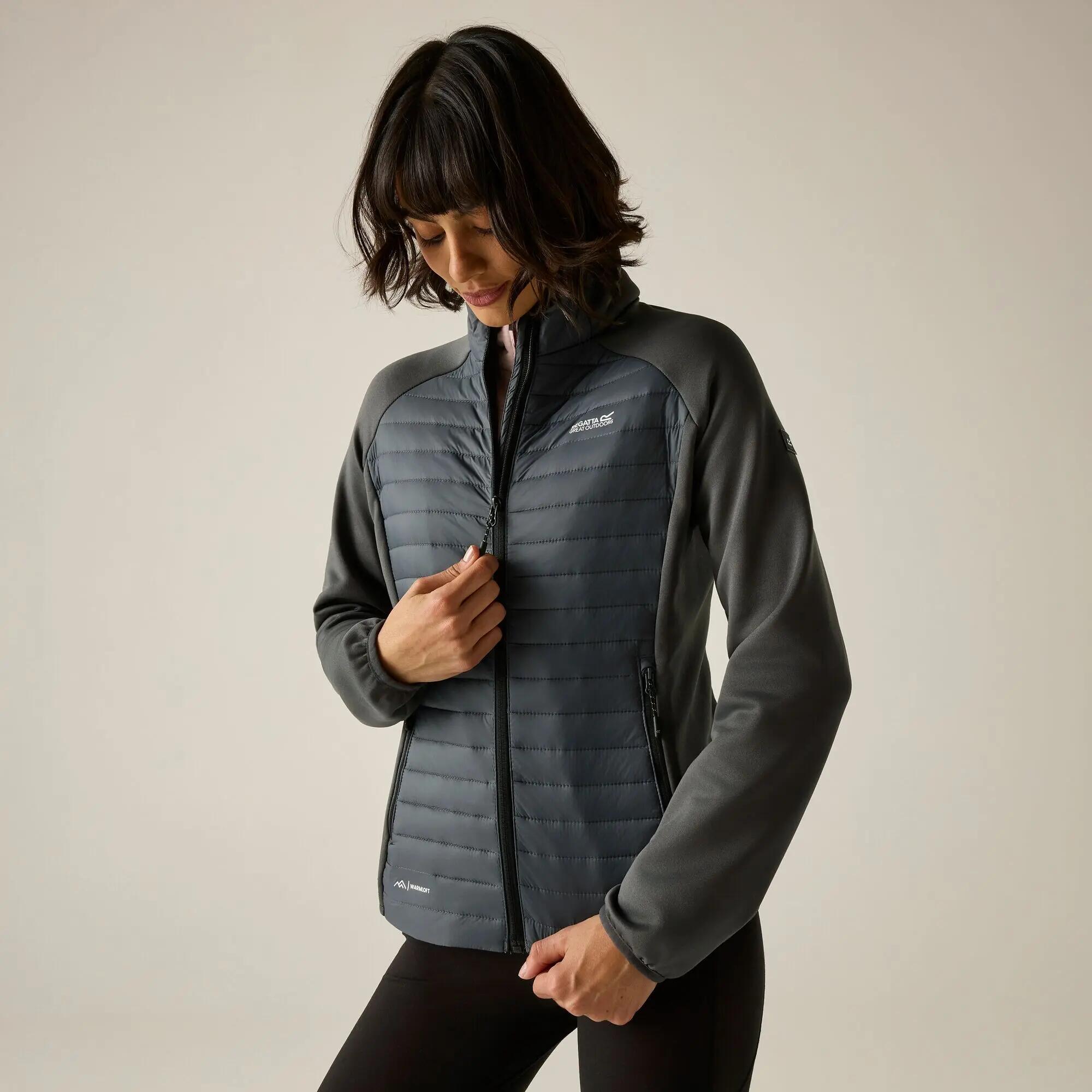 Womens Clumber Water-Repellent Hybrid Quilted Jacket 6/11