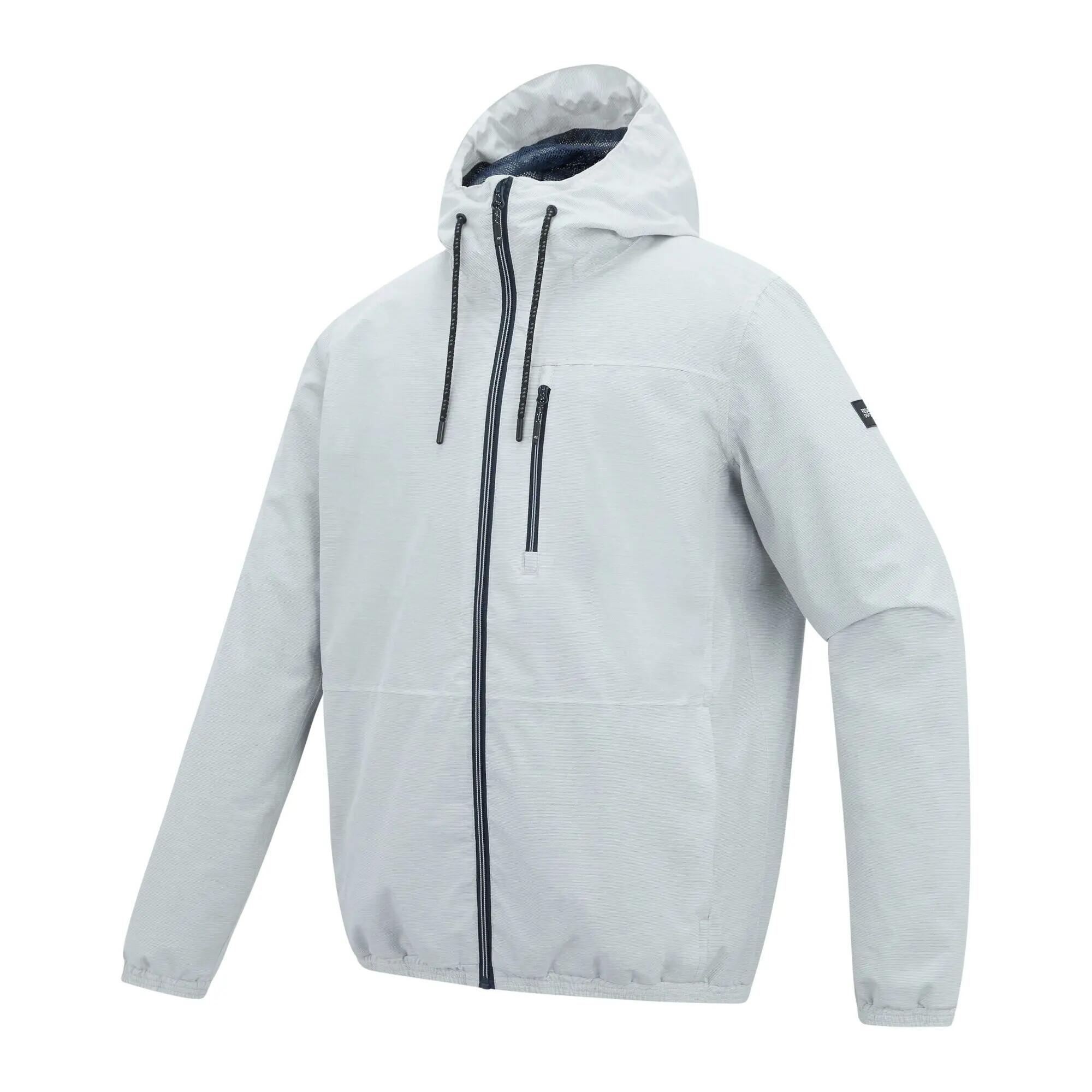 Mens Shorebay Marl Lightweight Hooded Waterproof Jacket 9/9