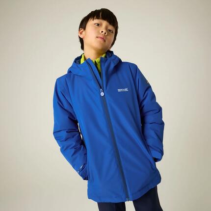 Veste Hurdle pour enfants, à capuche, imperméable, respirante et isolée