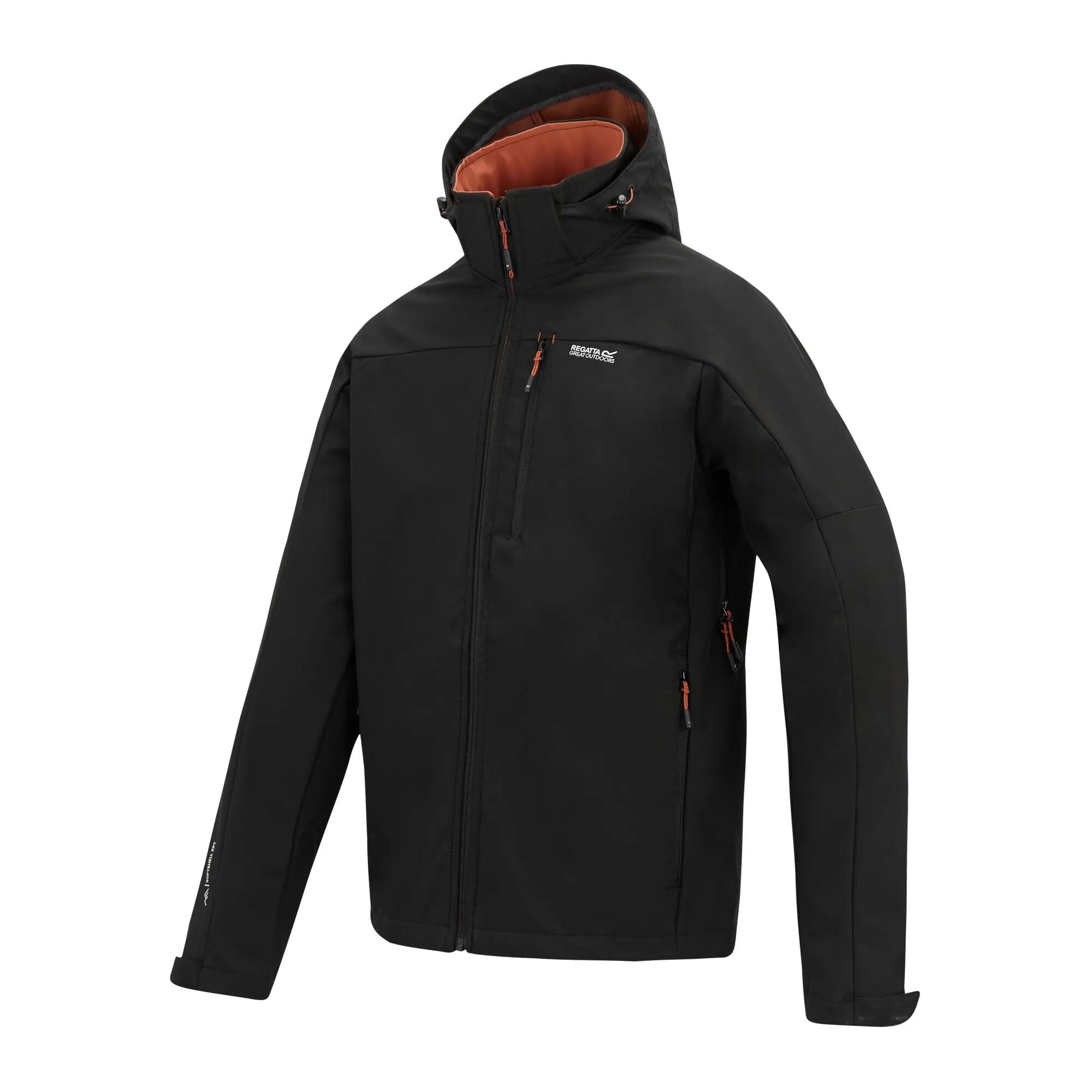 Heren Arana Waterdichte Softshell Jas met Capuchon 9/9