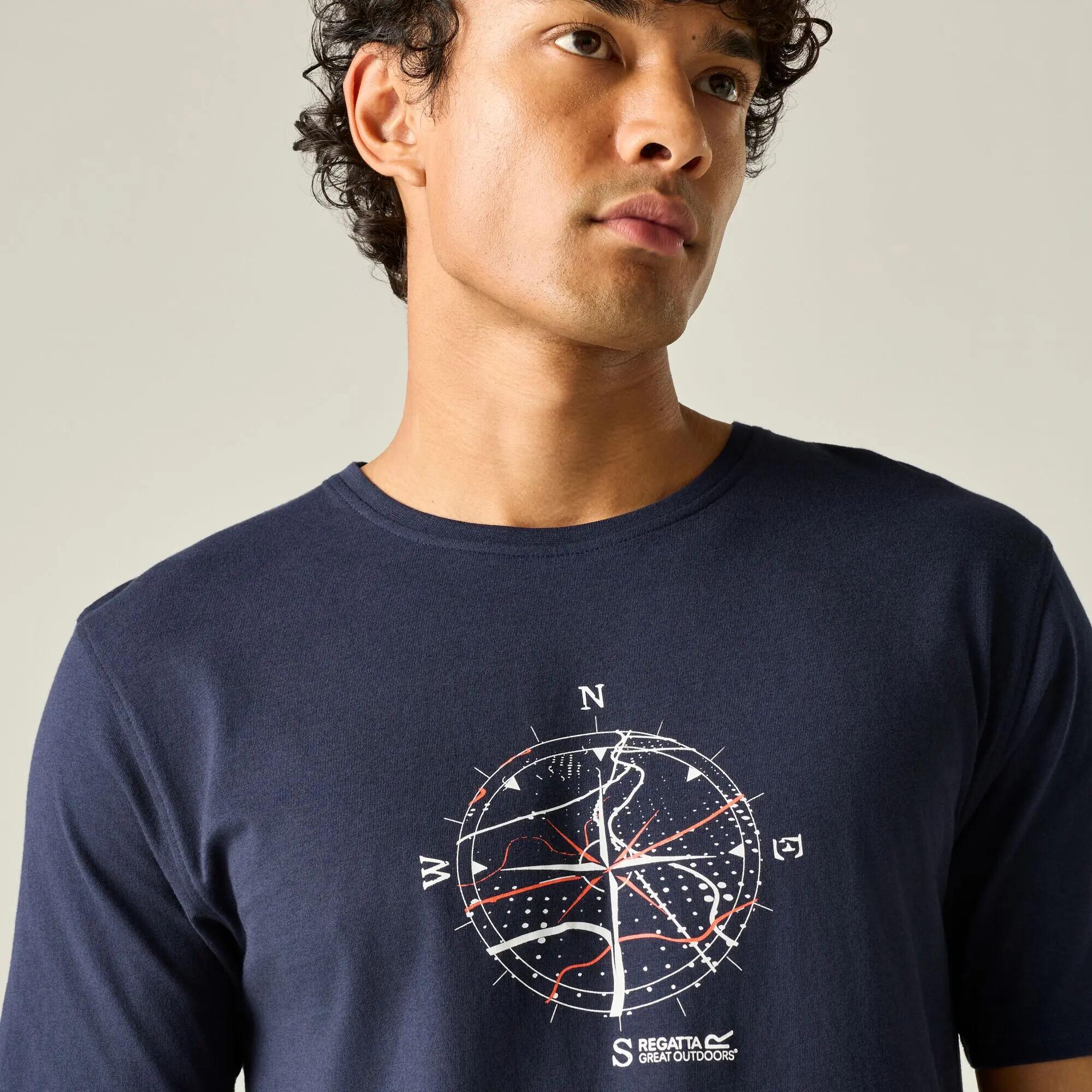Herren Cline IX Kurzarm-T-Shirt mit Grafik 6/9