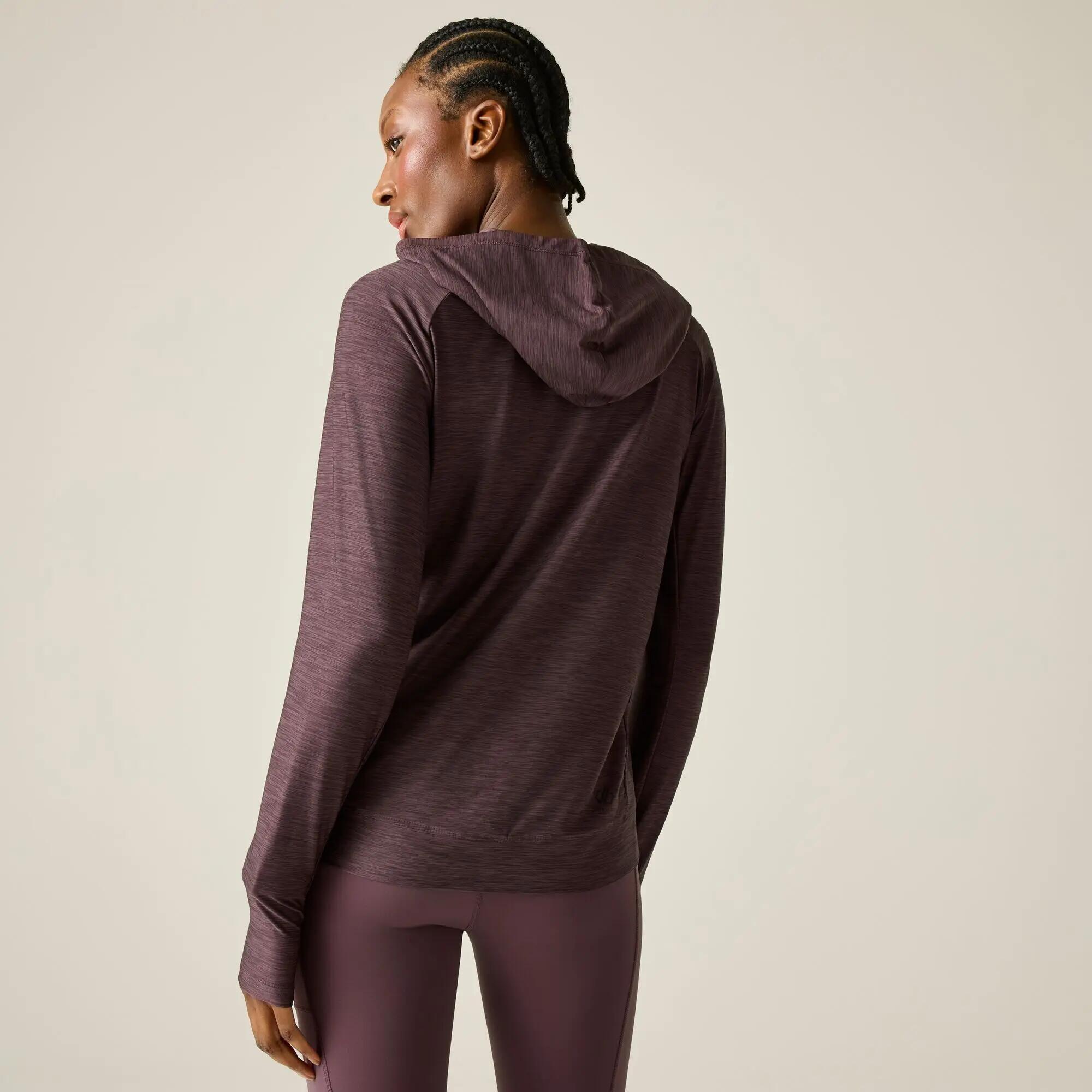 Womens Sprint City Lightweight Fitness Hoodie 2/10