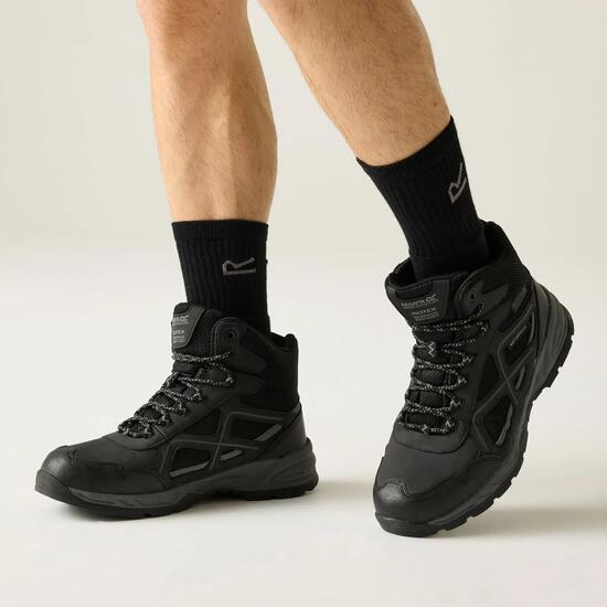 Herren Wandern Stiefel Wasserdicht, Atmungsaktiv