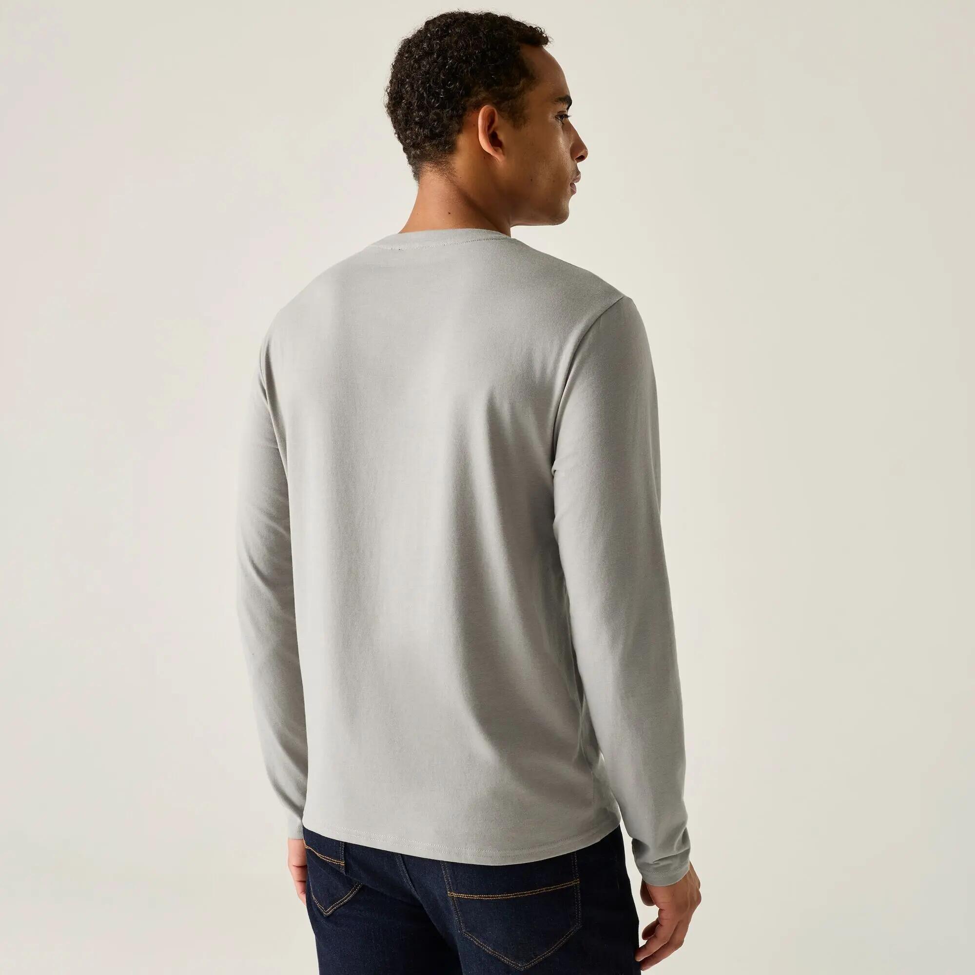 Maylow T-shirt met ronde hals en lange mouwen voor heren 2/10