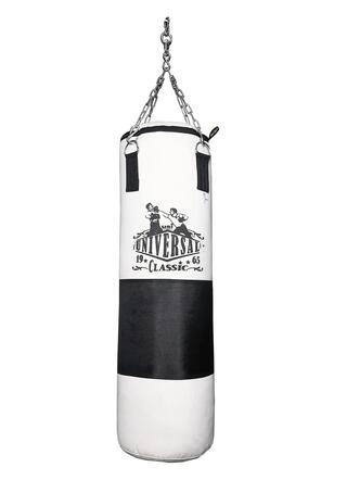 UNIVERSAL 626C 120cm Classic Tough Canvas Un-Filled Boxing Punching Bag, Punching Bag Without Chain For Kickboxing, Heavy 20oz Canvas Material, Reinforced Hitting Area