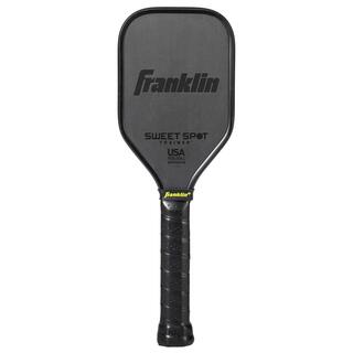 Sports Sweet Spot Training Pickleball Paddle - The Original Pickleball Trainer Practice Paddle - Mini Head + Extra Long Handle for Shot + Swing Training - 16mm Core + T700 Carbon Face