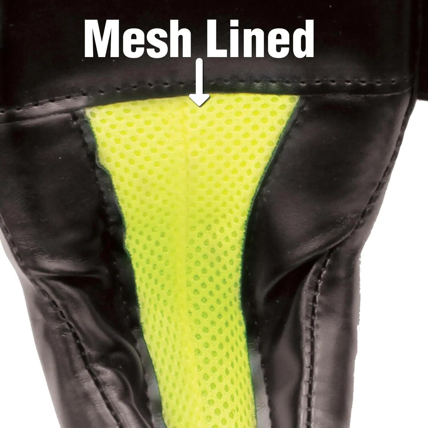Universal 629PU Groin Guard for Men Boxing MMA Training Thai Kickboxing Protection, Thick PU, Curved Plastic Cup, Mesh Lined, Elasticated Hook and Loop, Waist Closure -  5