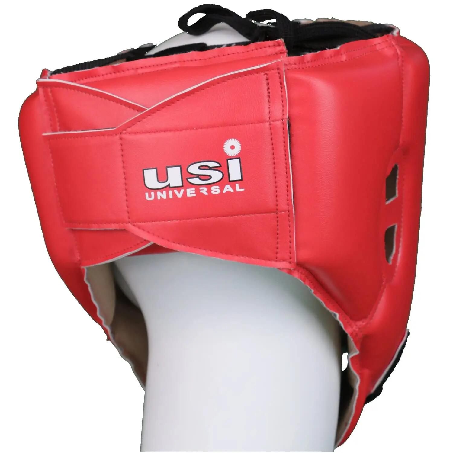 UNIVERSAL 615DP Lite Contest Boxing Headguard, Durable Pu Construction, Lightweight Handcrafted Padding, Synthetic Suede Lining, Laced Top Closure -  4