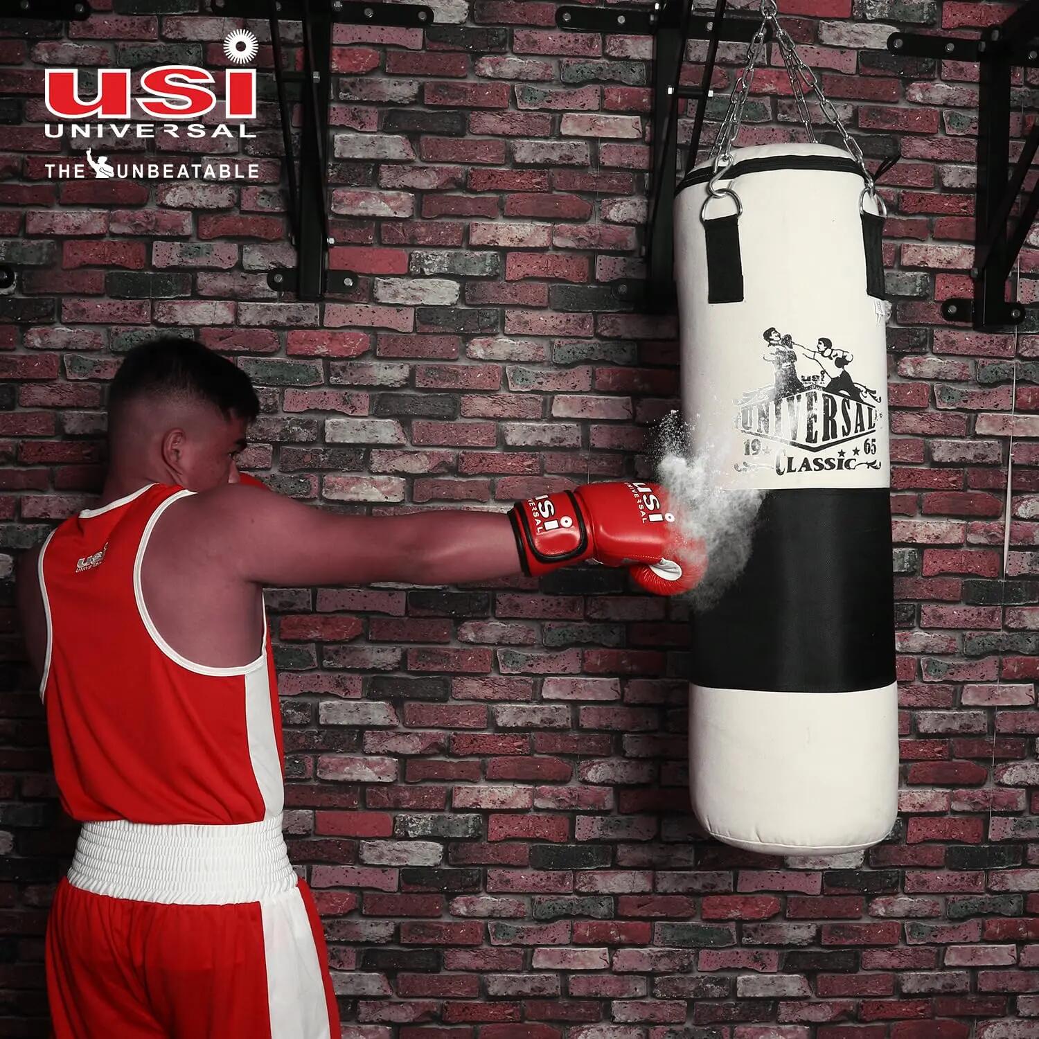 UNIVERSAL 626C 120cm Classic Tough Canvas Un-Filled Boxing Punching Bag, Punching Bag Without Chain For Kickboxing, Heavy 20oz Canvas Material, Reinforced Hitting Area -  2