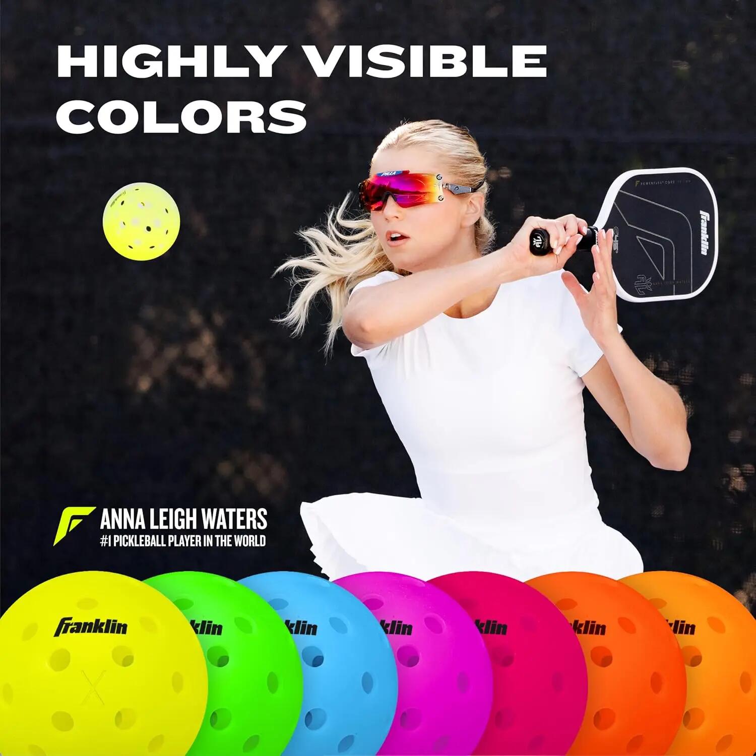 Sports X-40 Performance Outdoor Pickleballs - USAPA Approved - Official Ball of US Open Pickleball Championships -  4