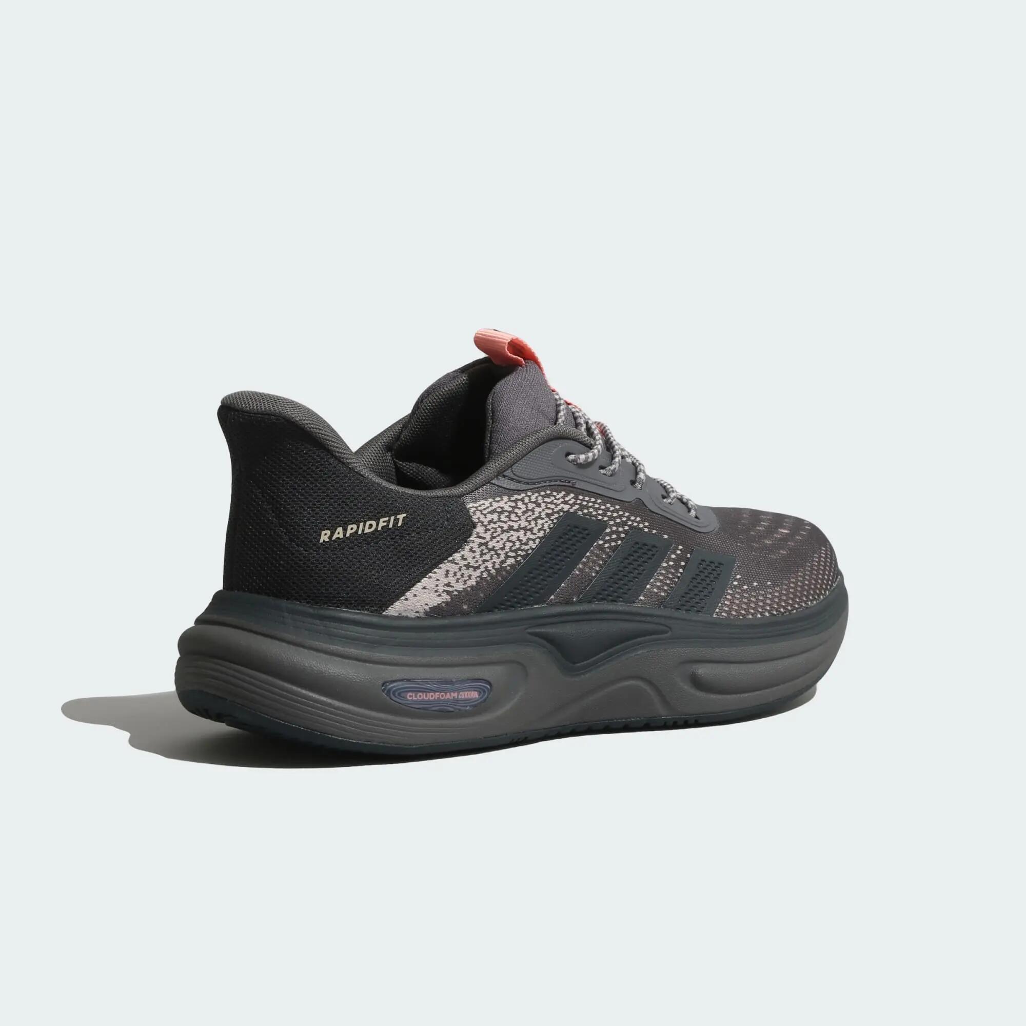 Adidas CLOUDFOAM CUXXION - RAPIDFIT Women SPORTSWEAR SHOES Grey -  5