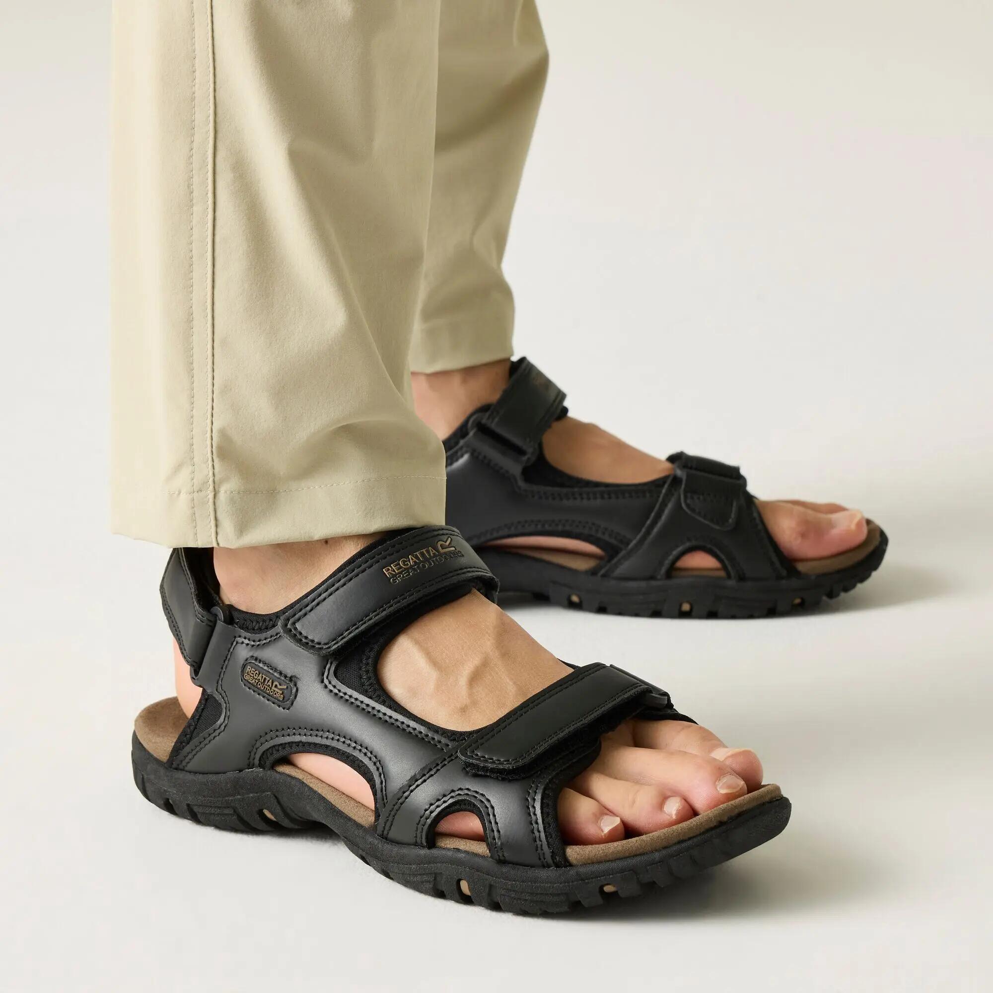 Férfi barna Haris szandál 3/10