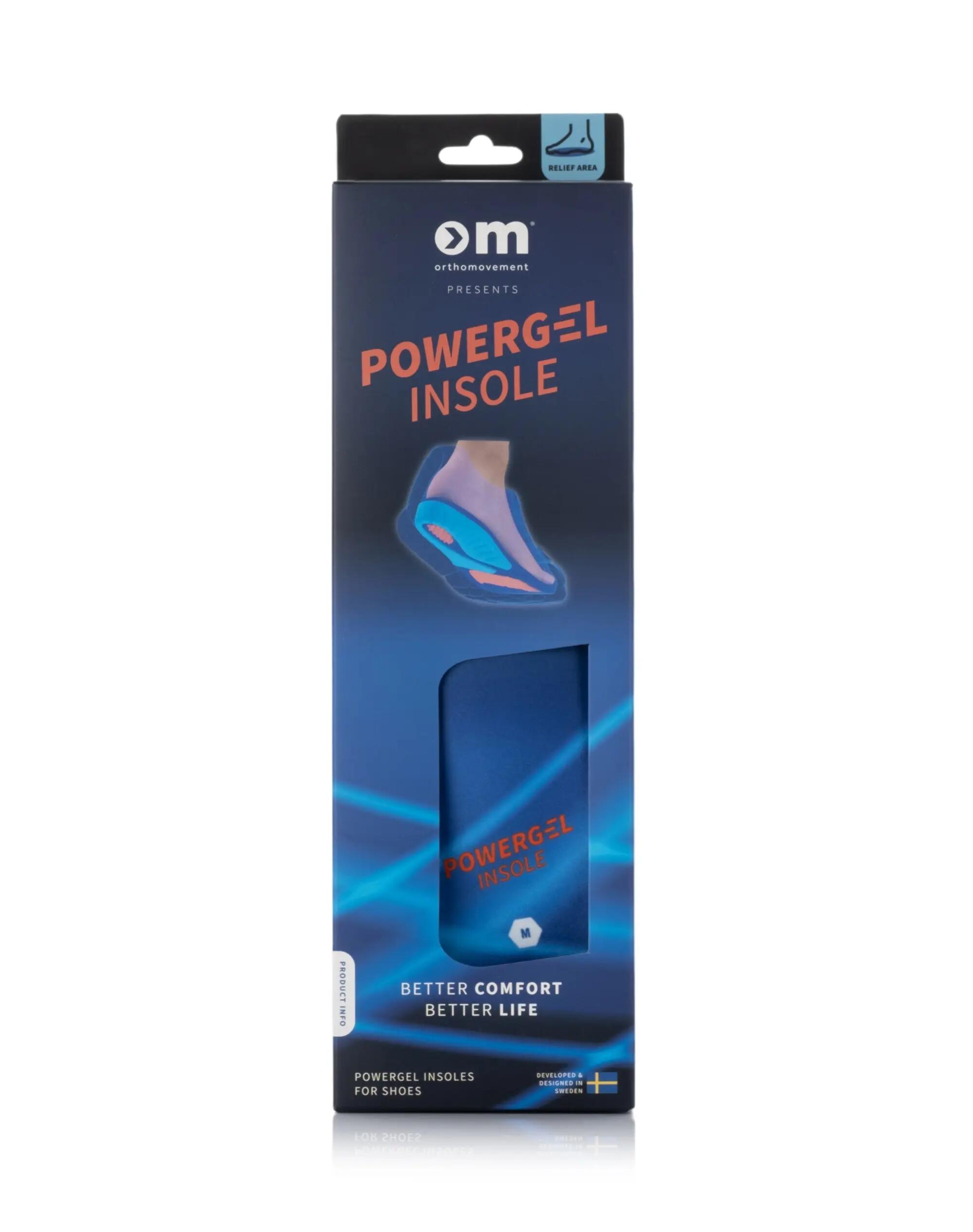 Wkładki do butów Ortho Movement PowerGel 4/4