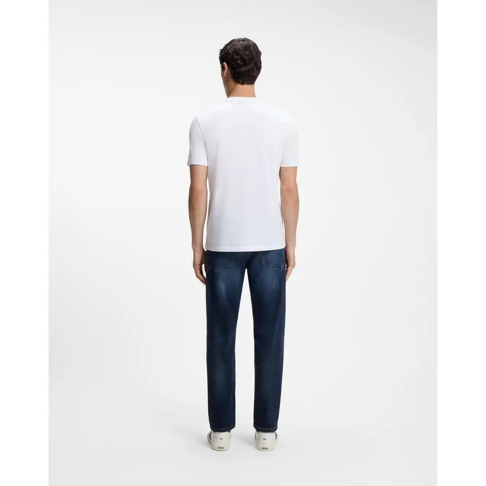Tee Shirt Boss Te_logo 50566504 100 White 2/5