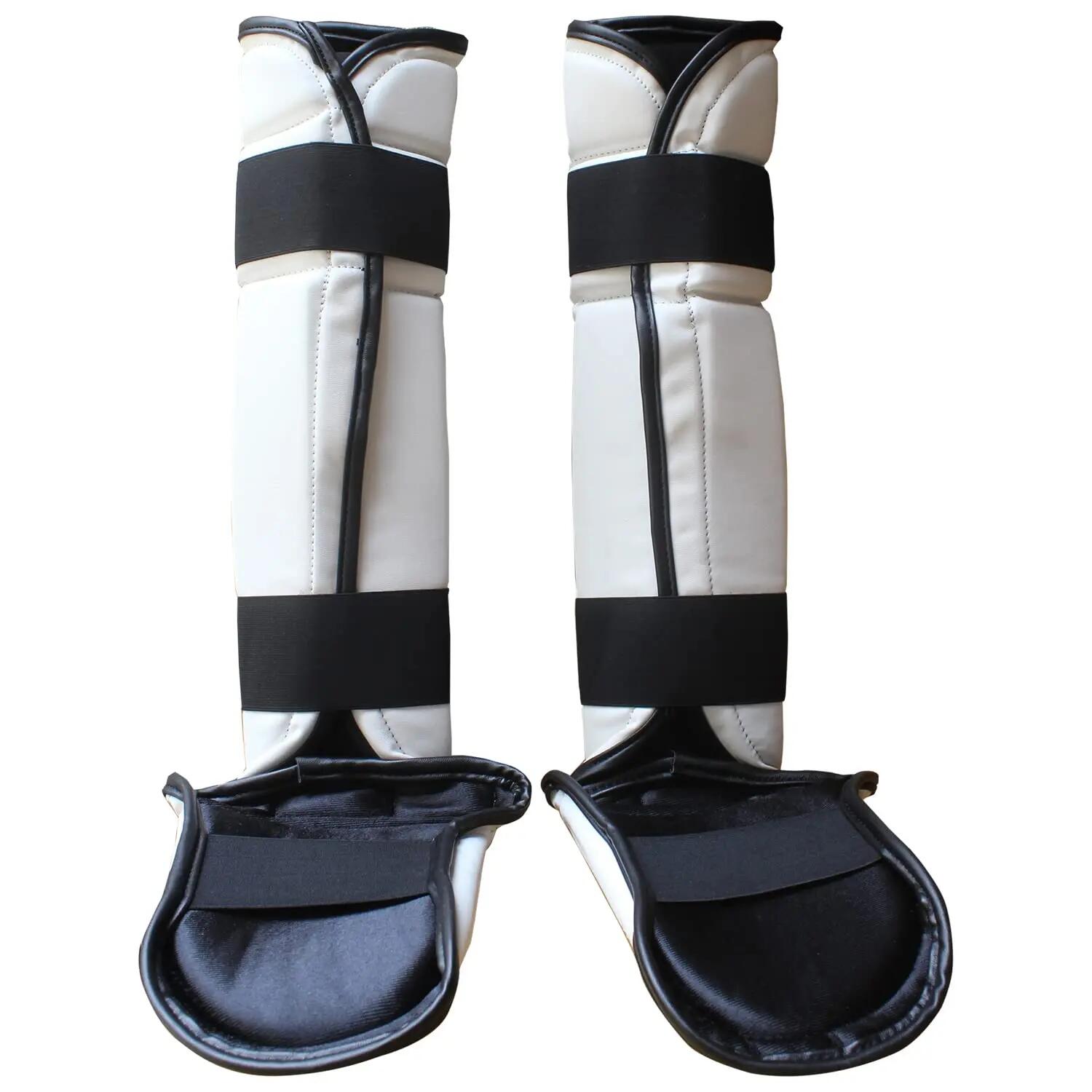 Universal 850 Shin Pads with Instep (White) -  2