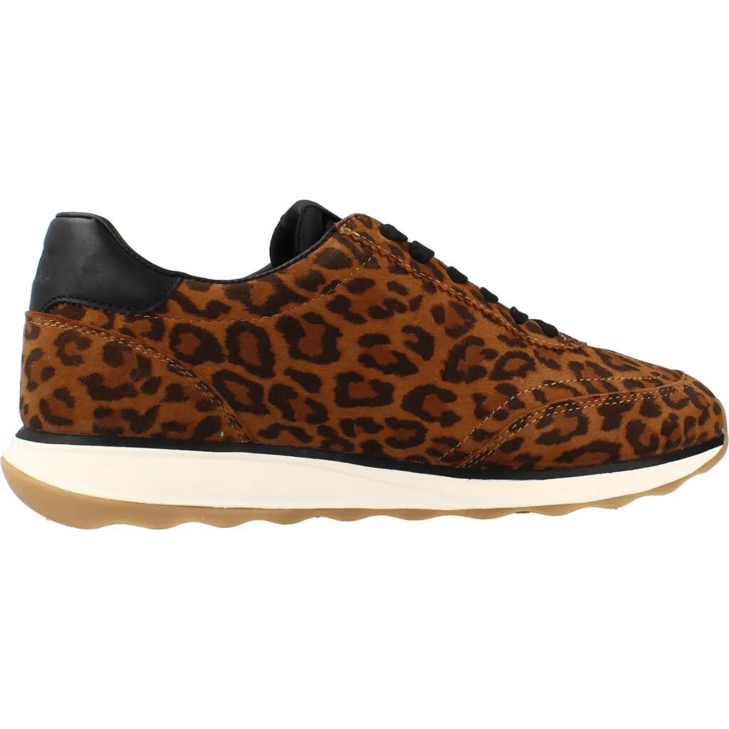 Buty FITFLOP RETRO-Q FF SUEDE LEOPARD TRAINERS Nadruk zwierzęcy 4/7