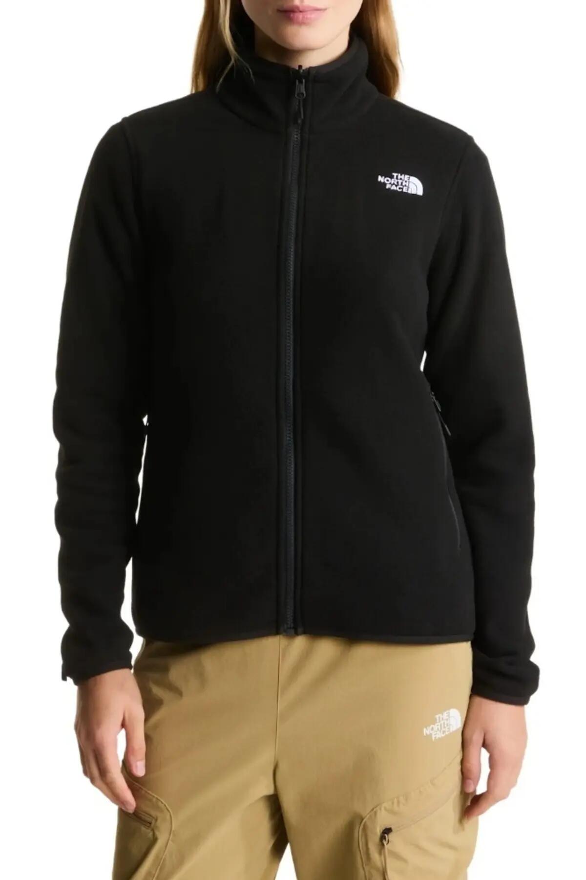 Kurtka THE NORTH FACE W GLACIER FLEECE JACKET Czarny 5/5