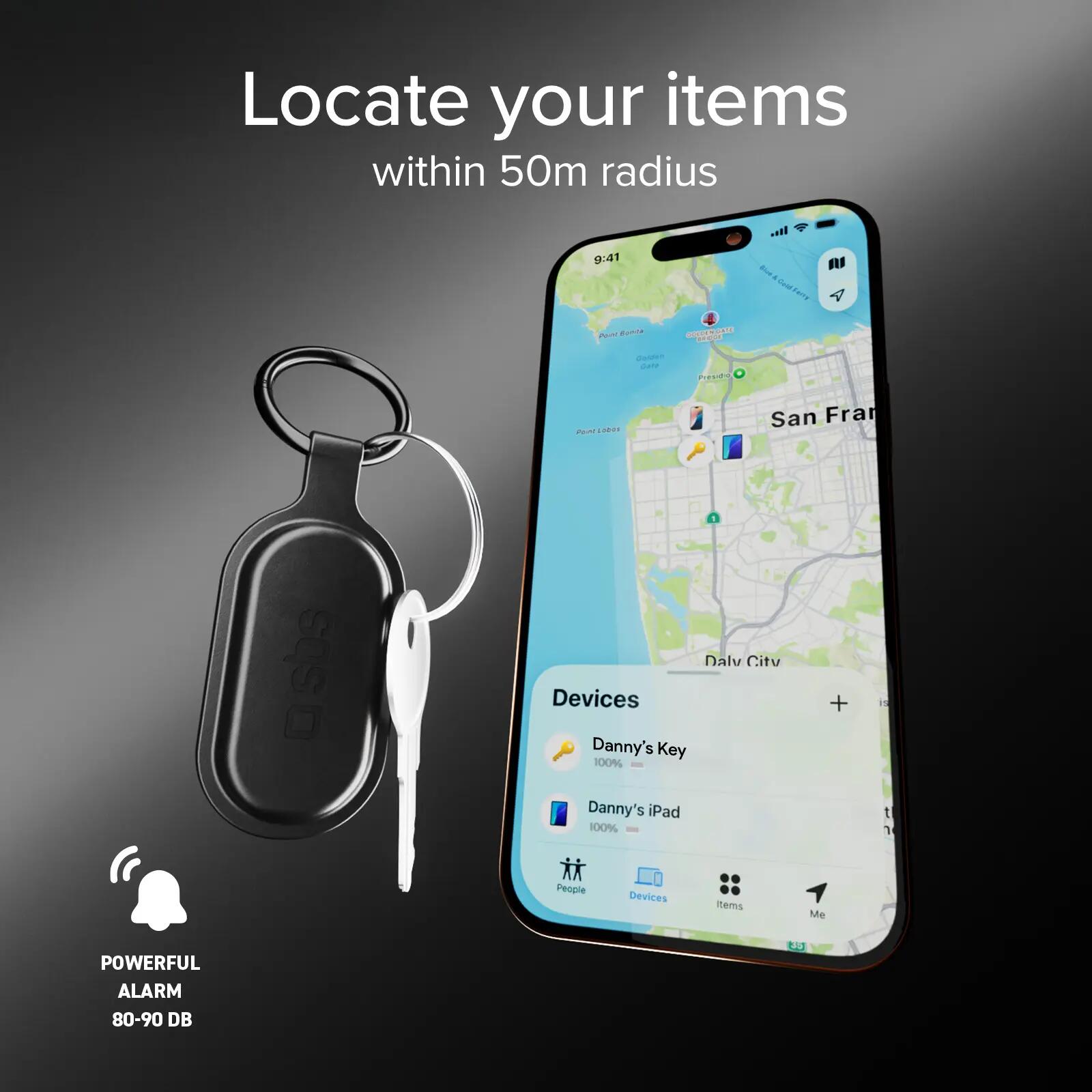 Tracker Track My Taggy avec double compatibilitée Apple Find My/Google Find Hub 4/7