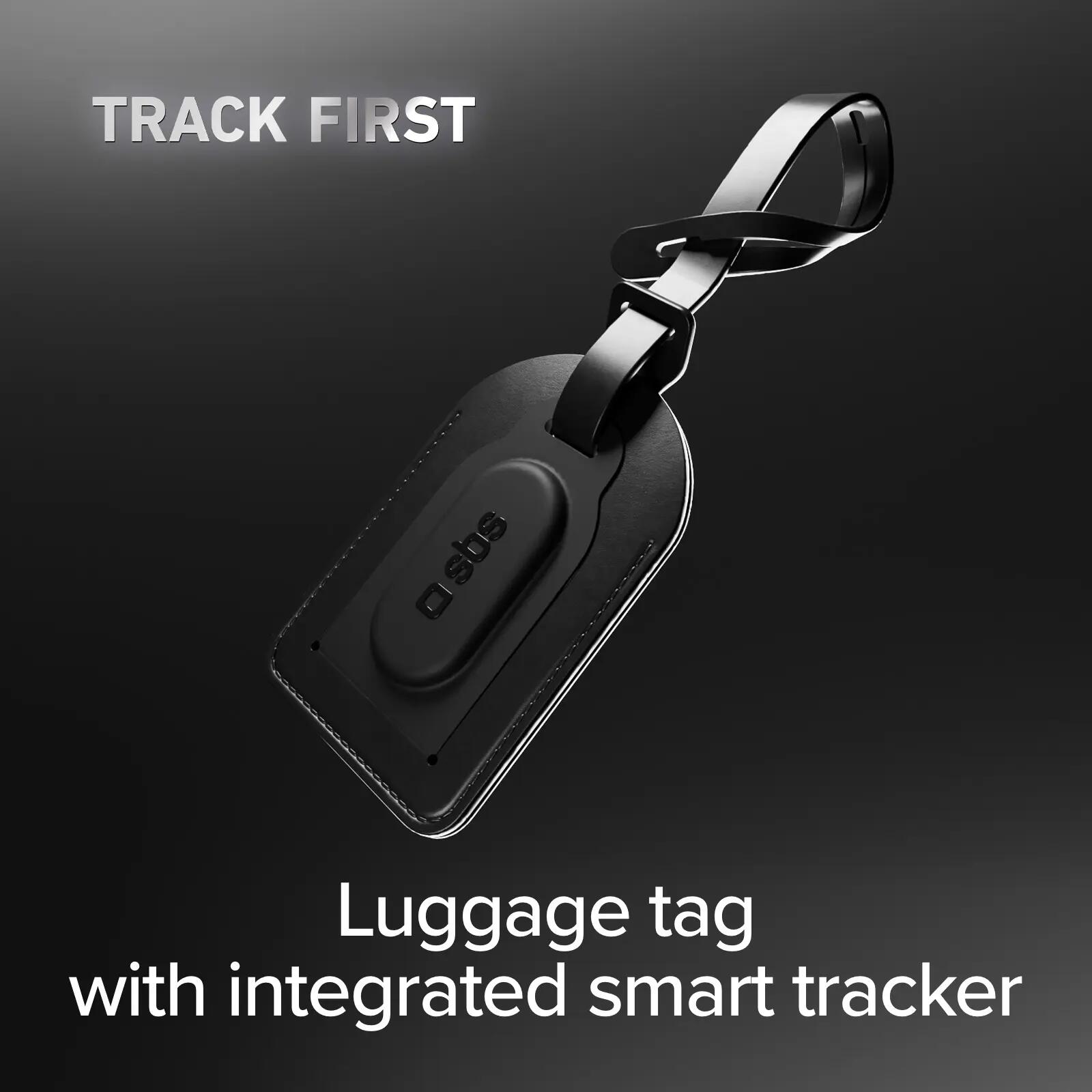 Etichetta valigia Track My Bag con Apple Find My e Google Find Hub 2/7