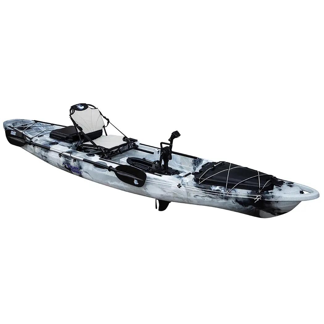 Galaxy Kayaks Supernova FX Angelkajak Pedalantrieb 1er Fischer Boot Komplettset 14/15