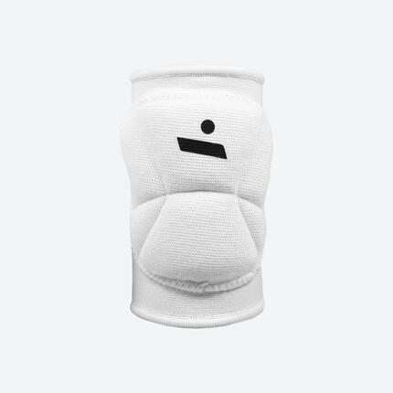 Genouillères de volley enfant pour fille et garçon SPIKE blanches