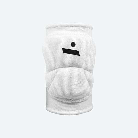 Genouillères de volley enfant pour fille et garçon SPIKE blanches