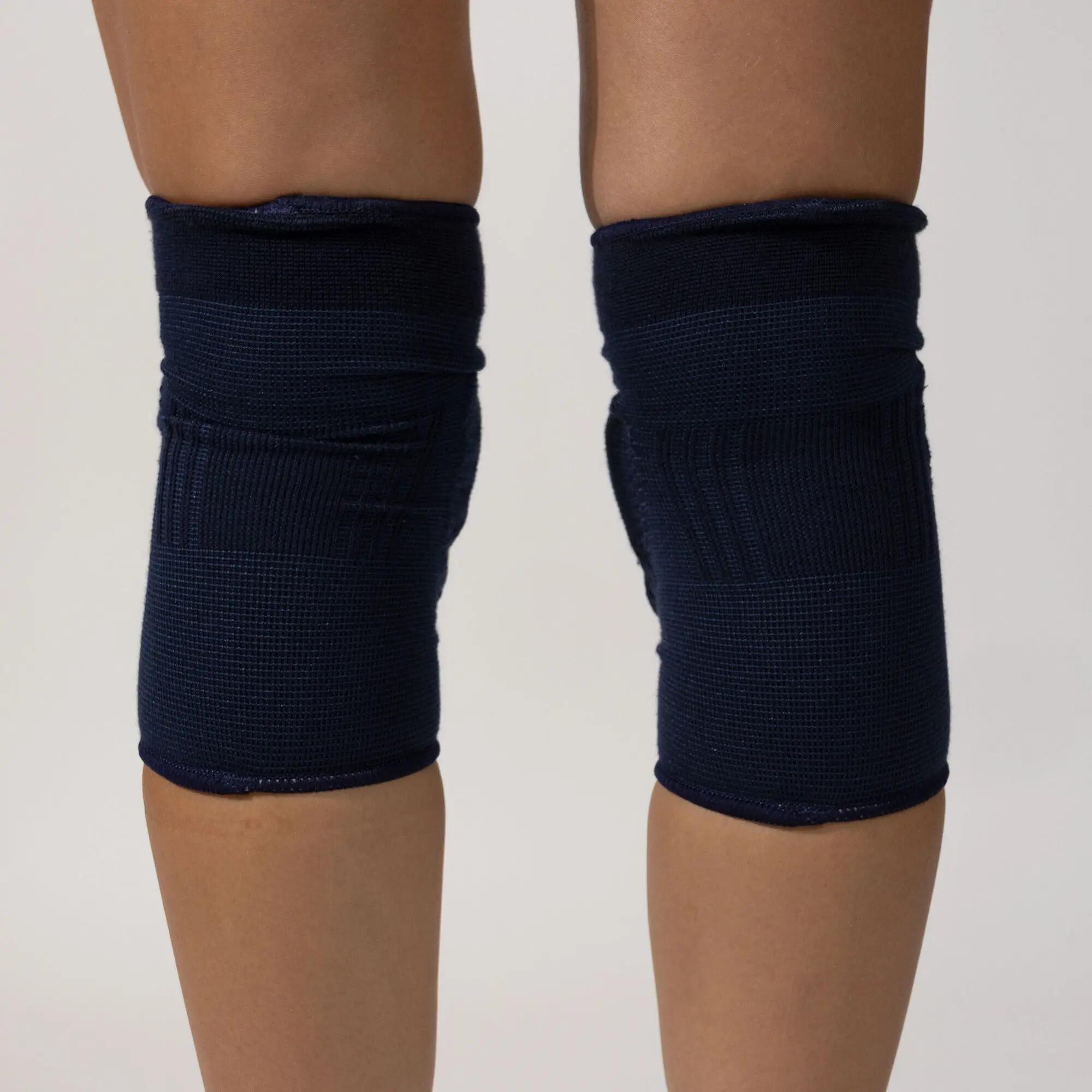Joelheiras de voleibol de alta proteção unissexo SLEEK azul-marinho 8/8