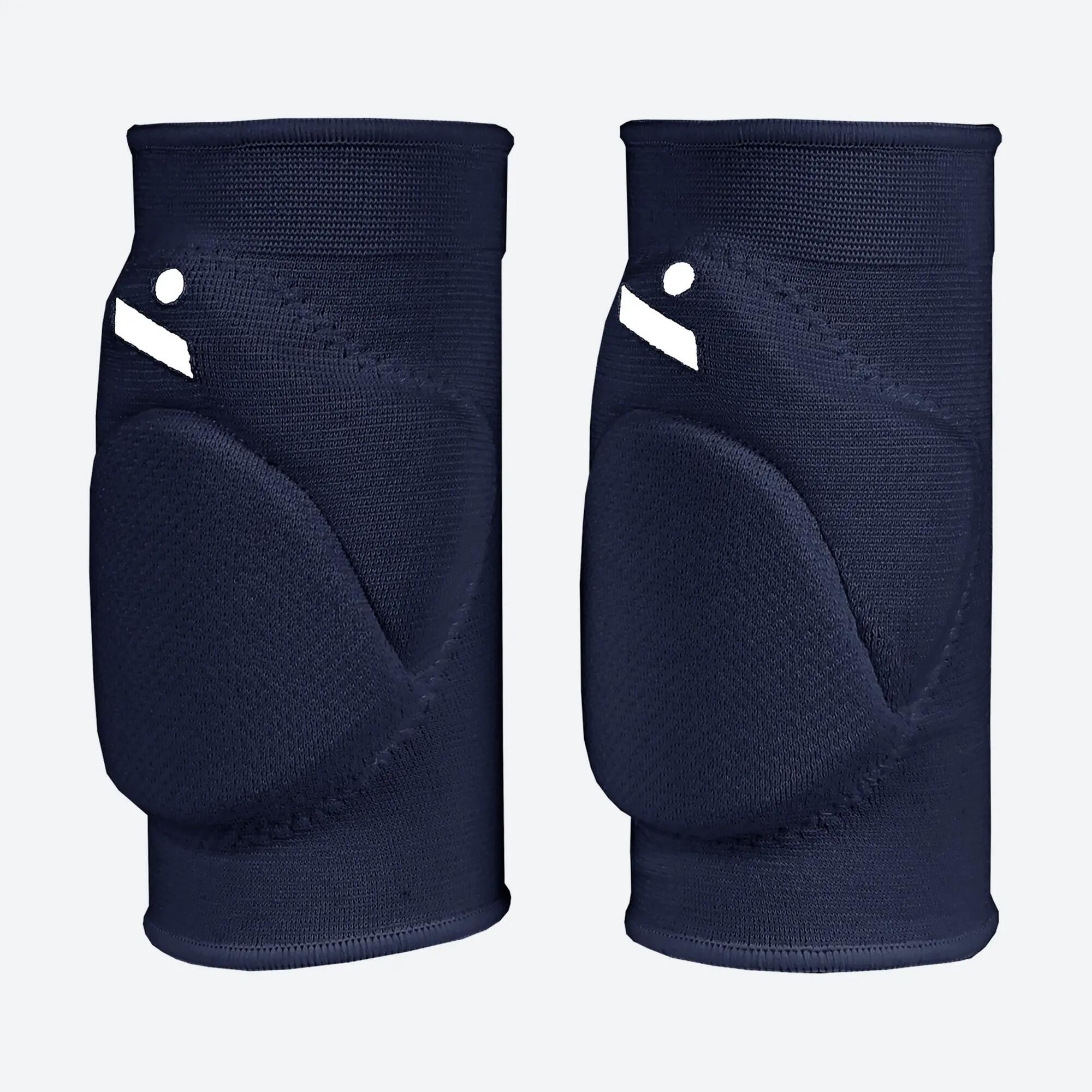 Joelheiras de voleibol de alta proteção unissexo SLEEK azul-marinho 5/8