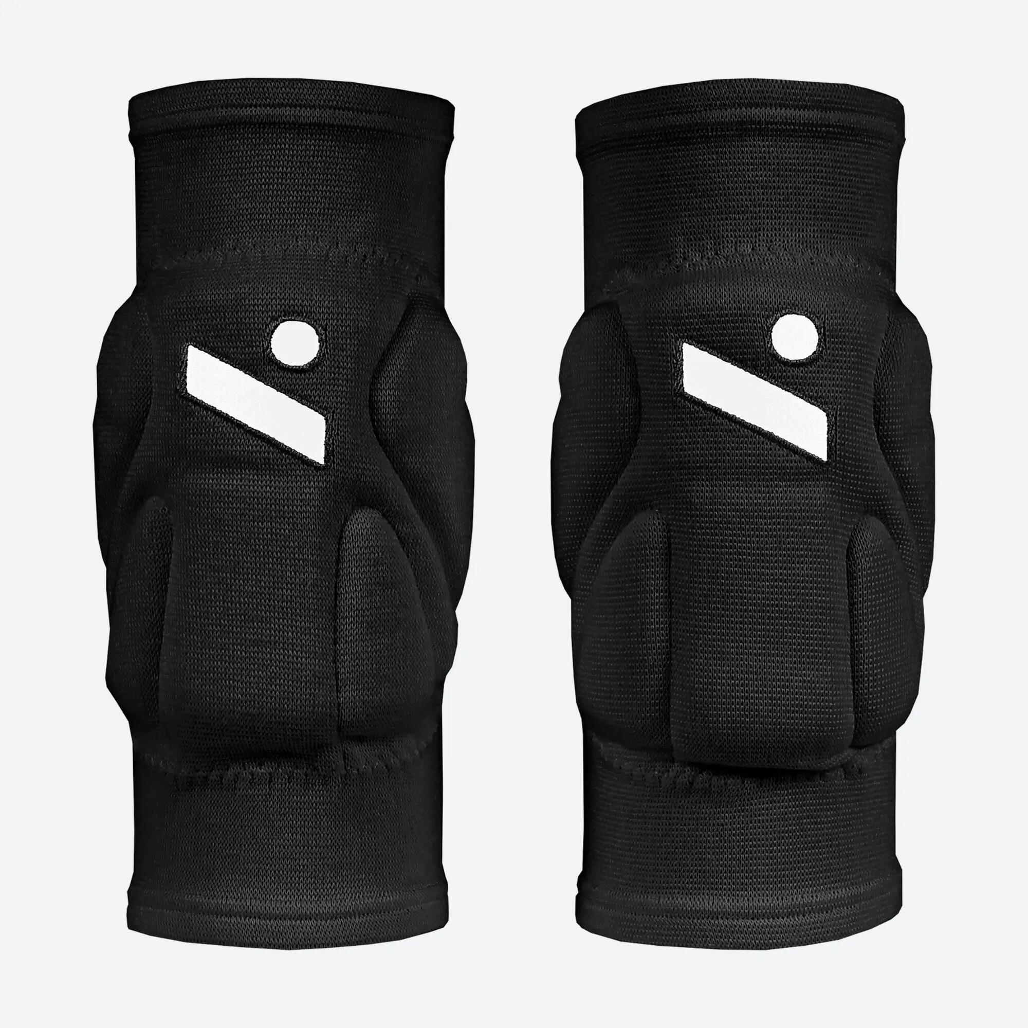 Ginocchiere da pallavolo medio-lunghe unisex NEW SHIELD nere 4/8