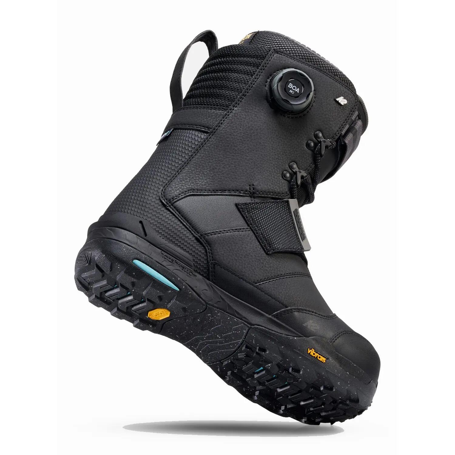Men's Waive All Mountain Snowboard Boots - Black 4/4