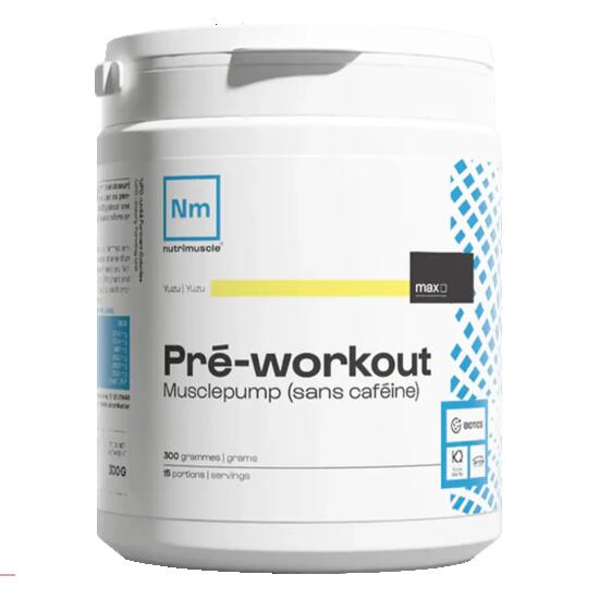 Preworkout | Pre-workout Sans Caféine (300g) | Yuzu